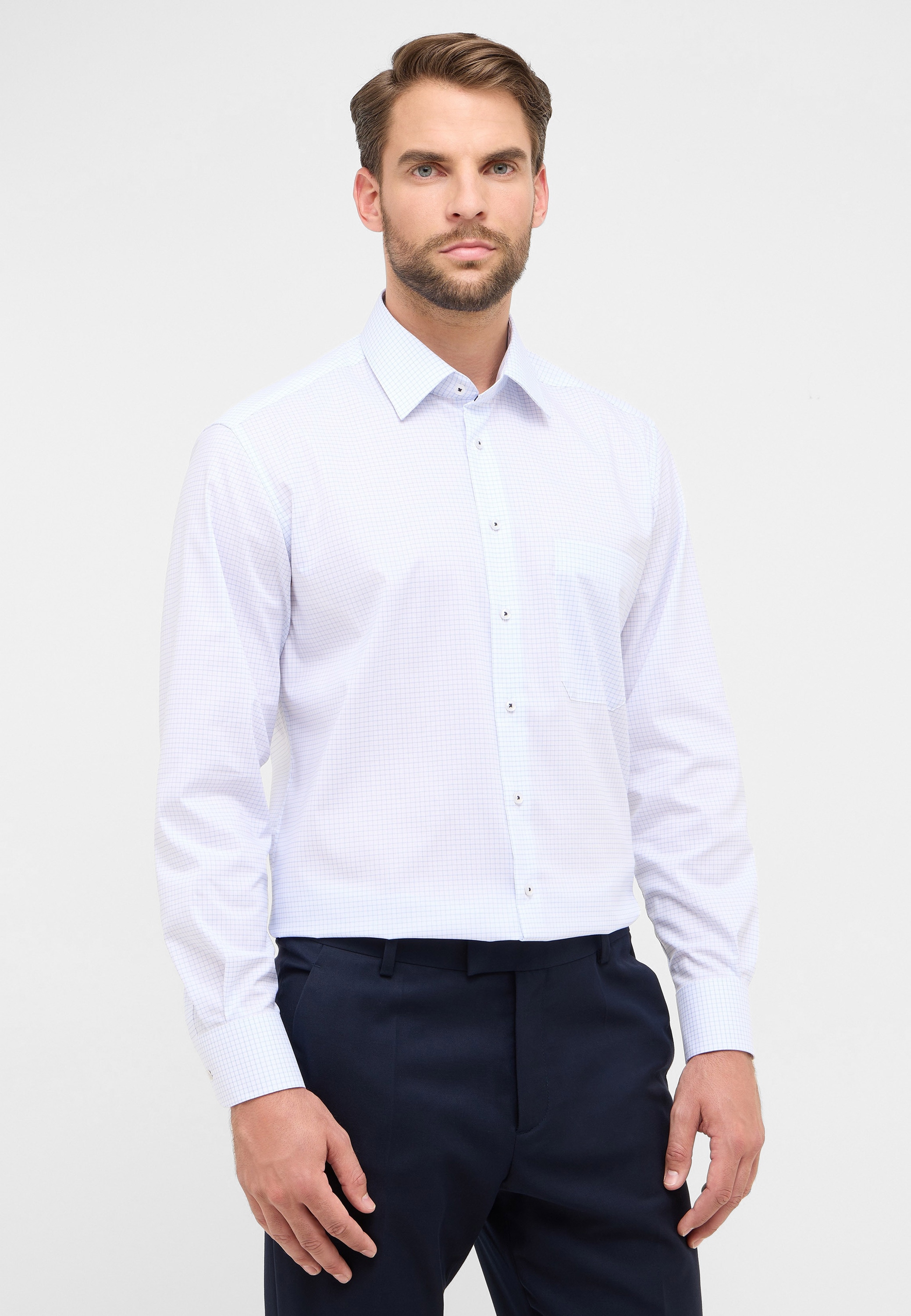 Eterna Langarmhemd "COMFORT FIT" NON IRON (bügelfrei) günstig online kaufen