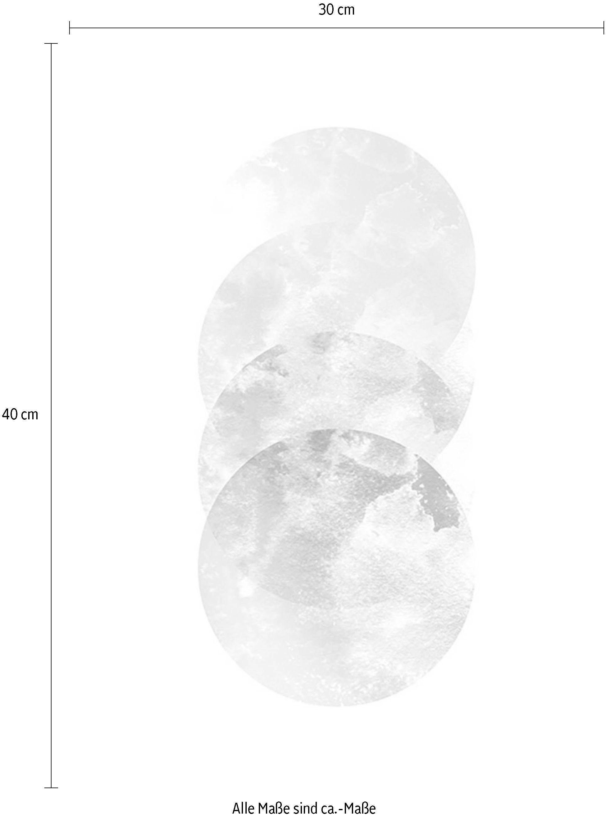 Komar Bild »Tessera Calidum« Formen | Kunst 1 Stk. tlg. Wandbild zur Dekoration - ohne Rahmen