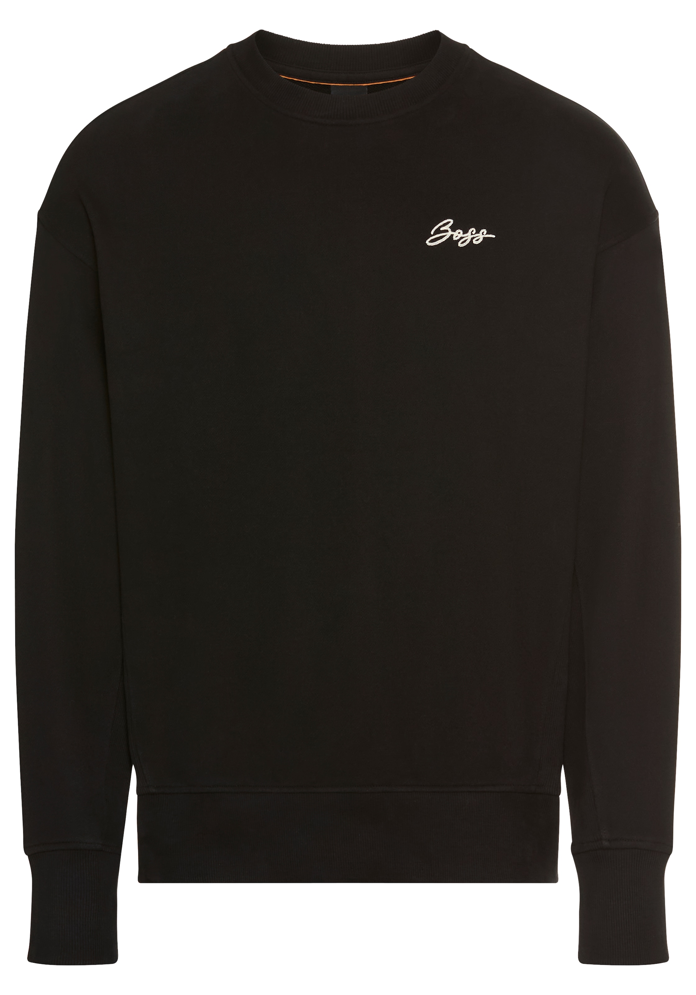 BOSS ORANGE Sweatshirt "C Eteia 8", mit Rippdetails, Logo günstig online kaufen