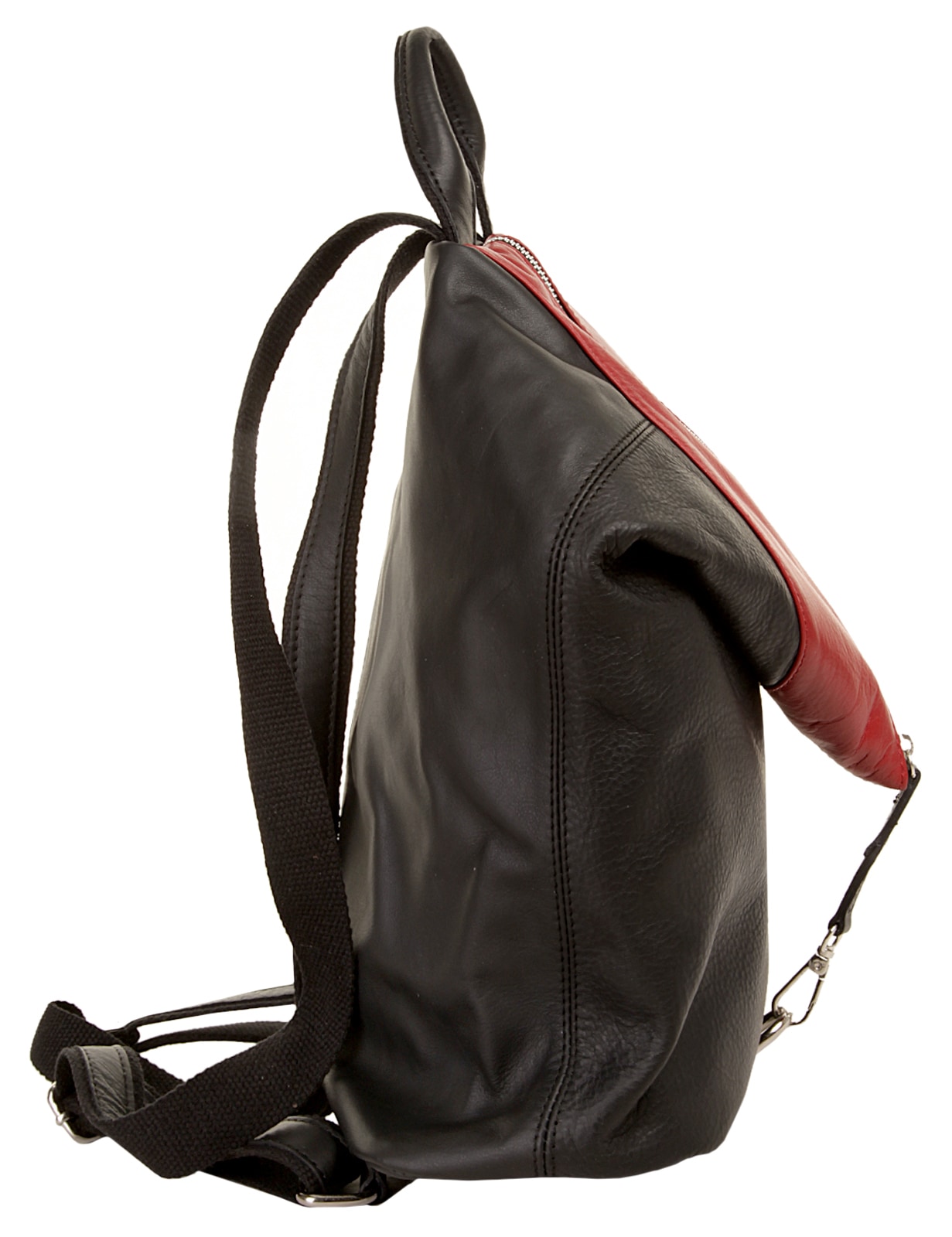 Cluty Cityrucksack, echt Leder, Made in Italy
