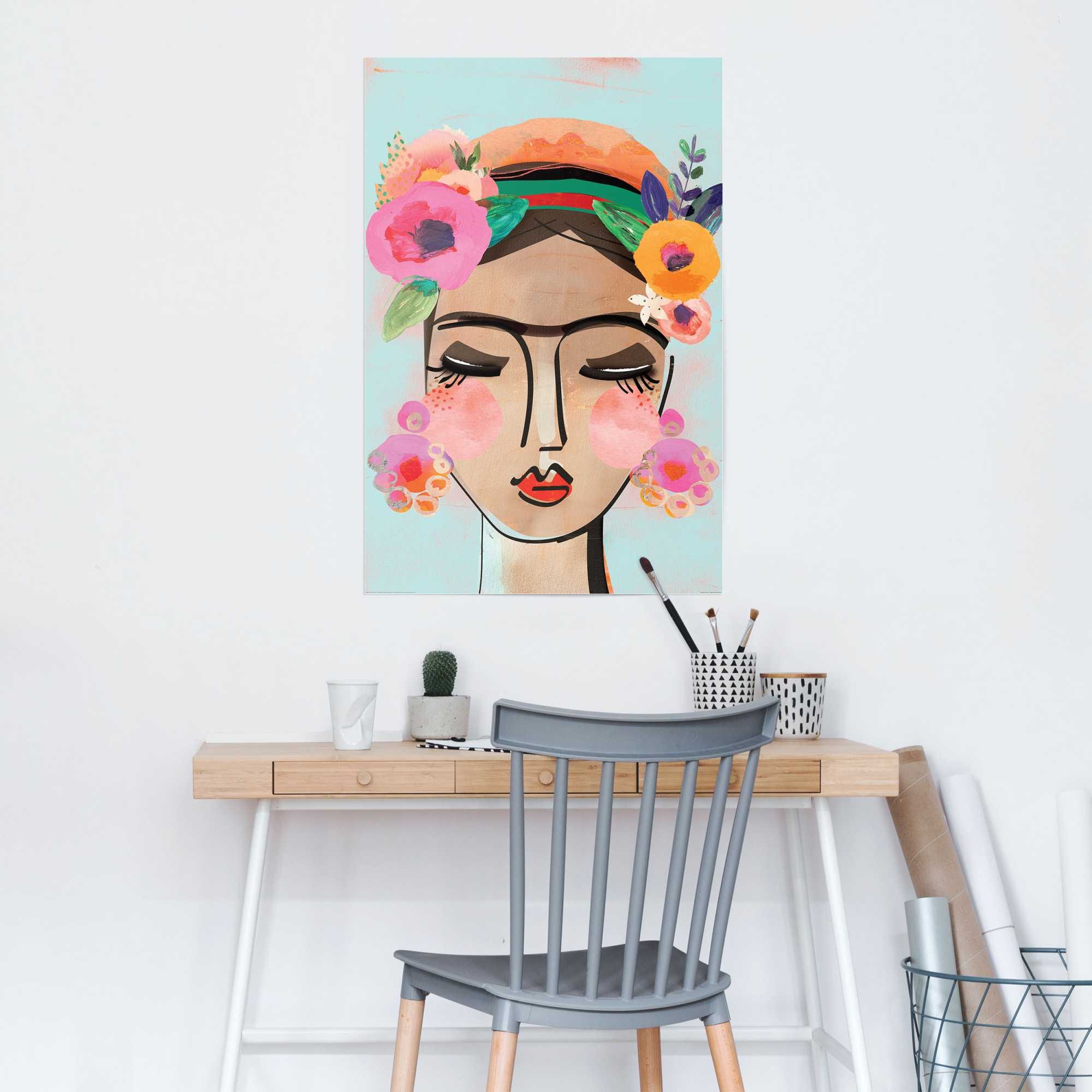 Reinders Poster "Happy Face" günstig online kaufen