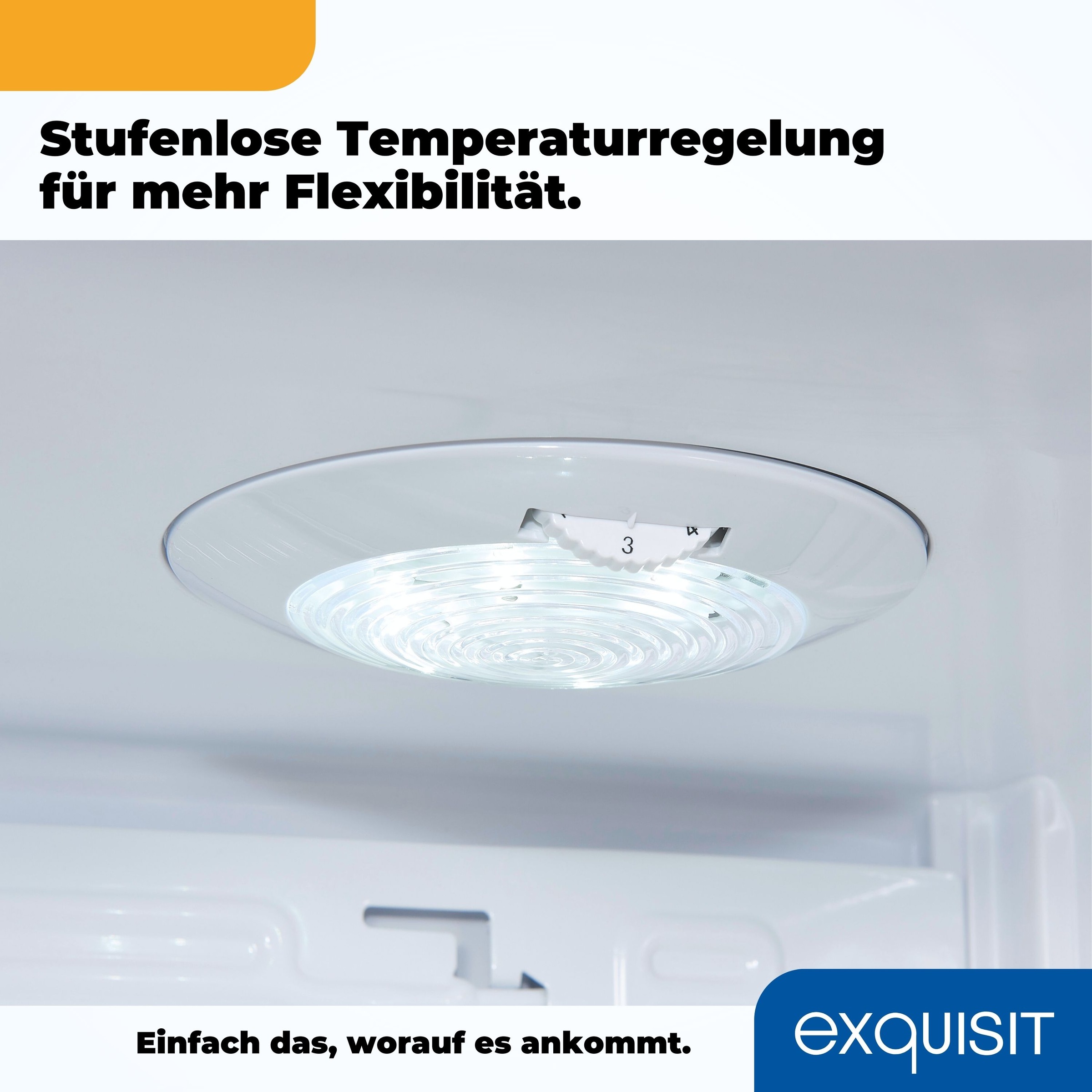 exquisit Kühlschrank »KB60-V-090E schwarz«, 52 L Volumen