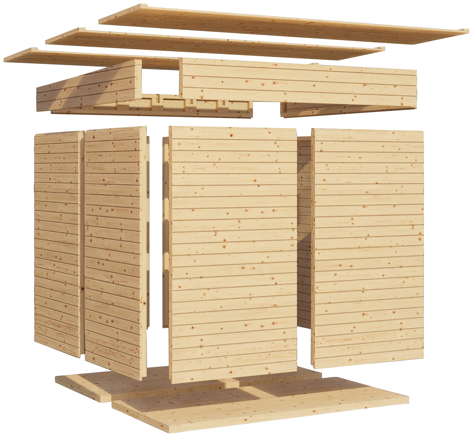 BERTILO Gartenhaus »Pentus 2«