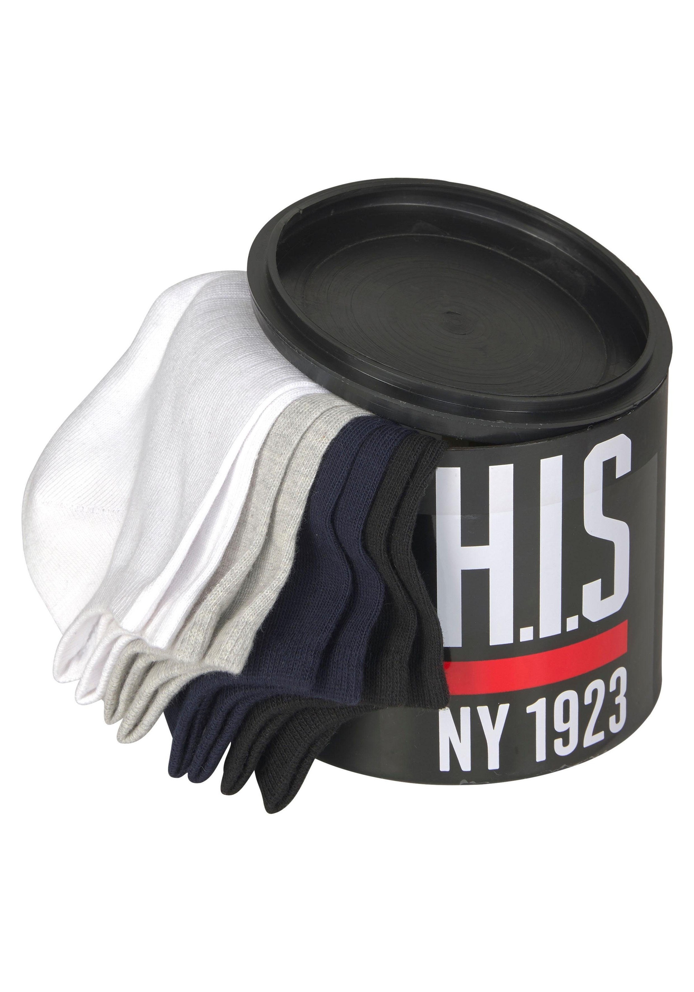 Thumbnail - H.I.S Sneakersocken Dose, 8 Stk. tlg. in der Geschenkdose