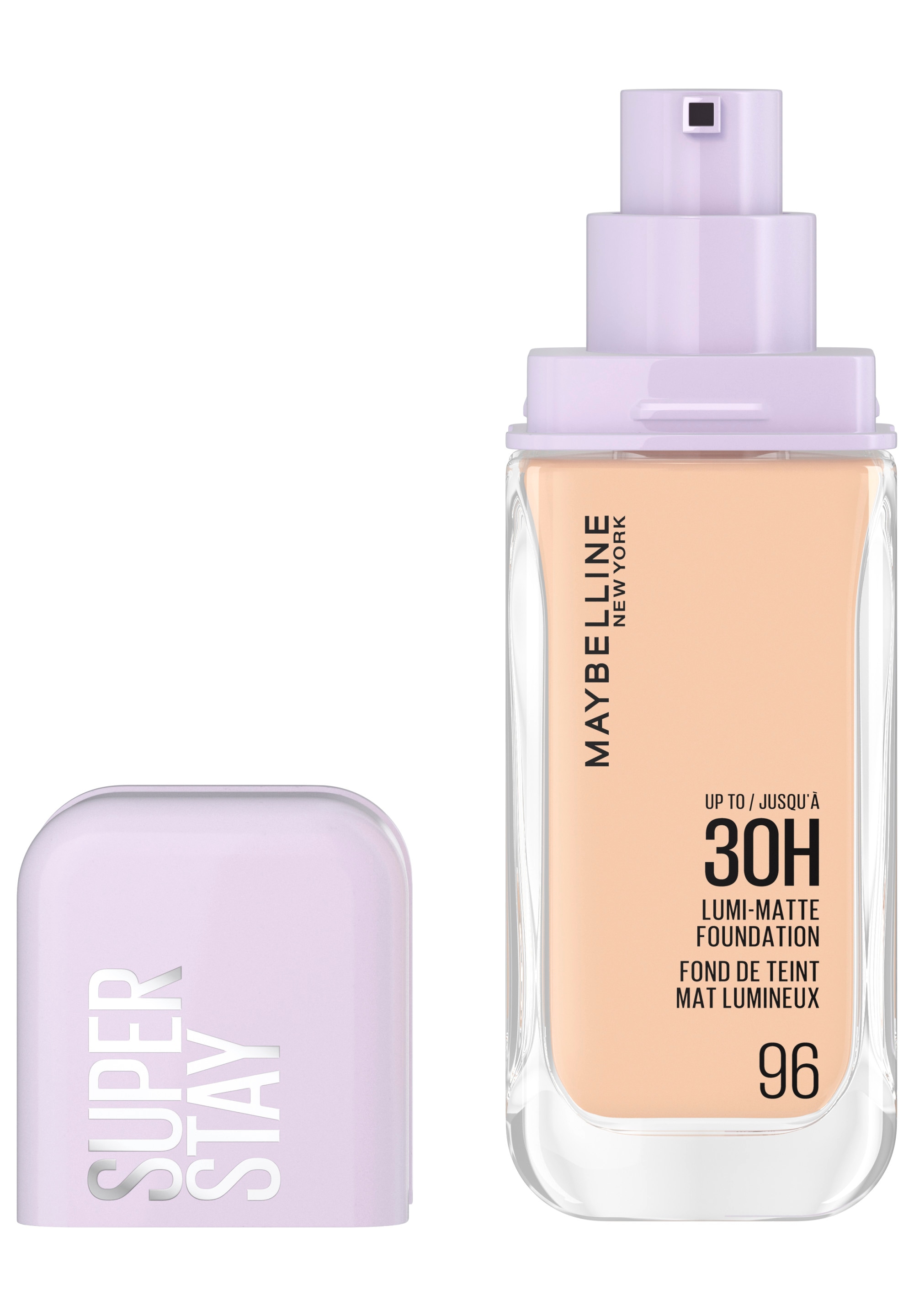 MAYBELLINE NEW YORK Foundation »SUPER STAY LUMI MATTE FOUNDATION« mittlere bis hohe Deckkraft, ultra-frisches mattes Finish