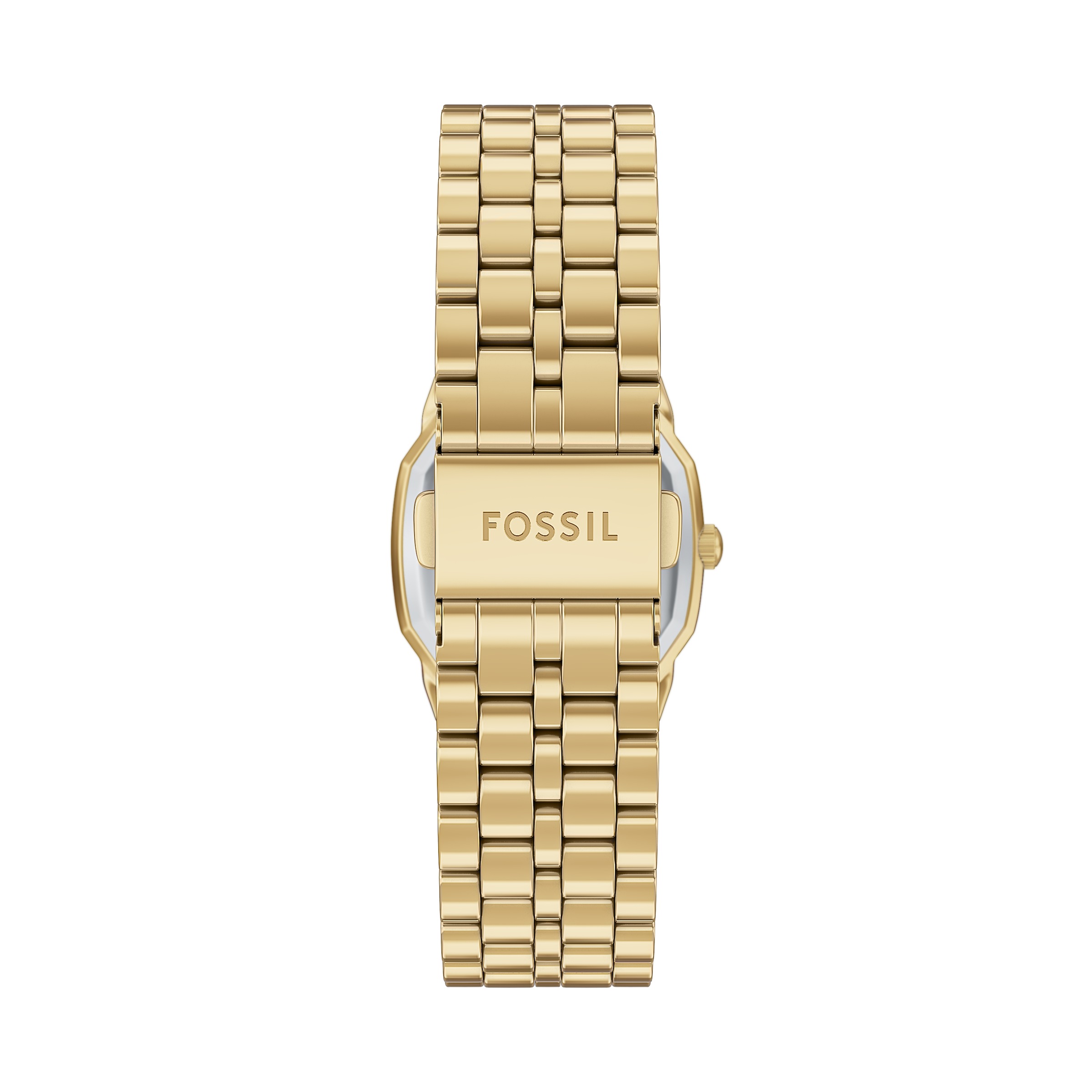 Quarzuhr FOSSIL "HARLOW", gold (gelbgoldfarben, schwarz), Armbanduhren, Damen, Quarzuhr, Armbanduhr, Damenuhr, Edelstahlarmband, analog 3
