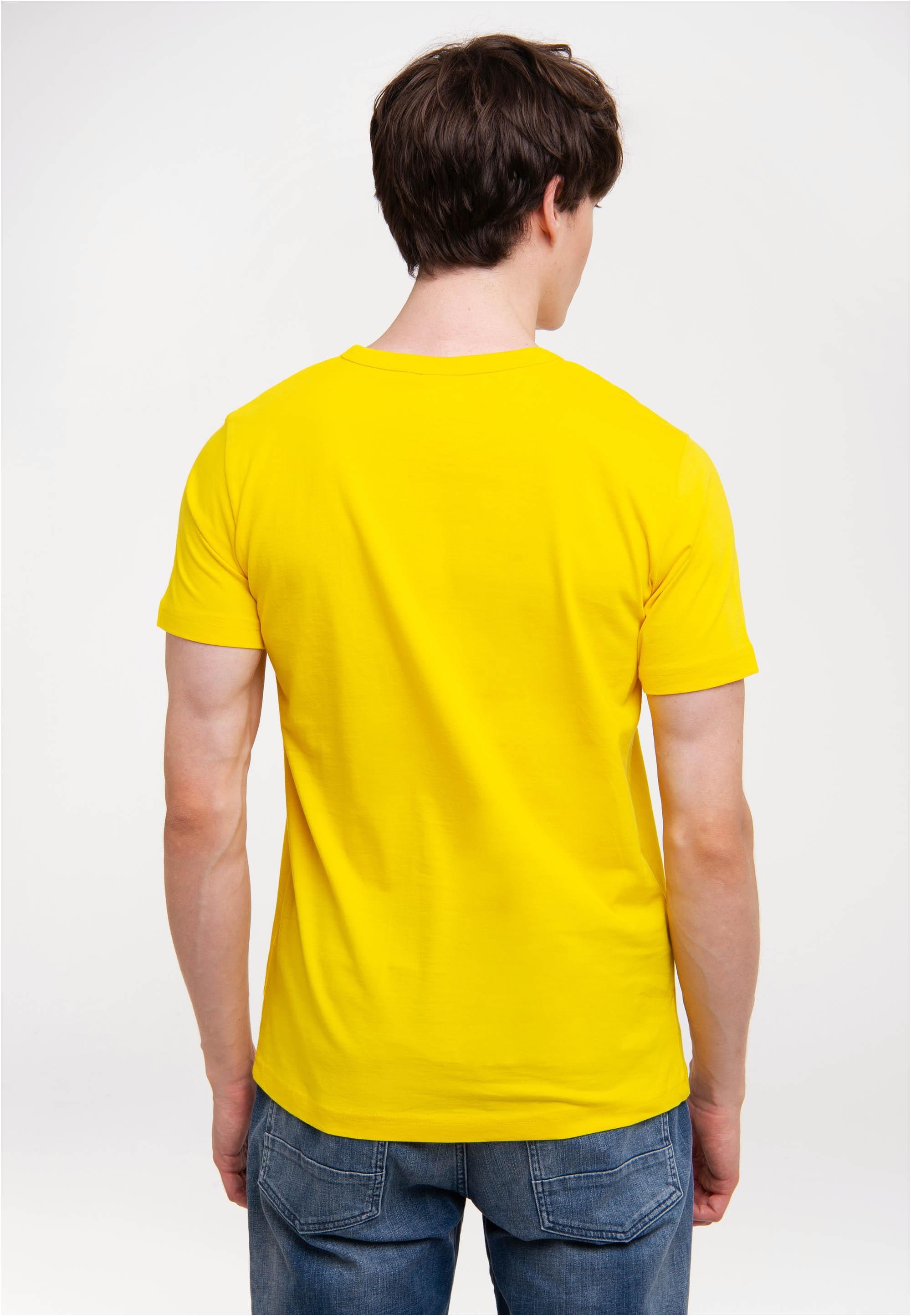 LOGOSHIRT T-Shirt »Asterix & Obelix«, mit coolem Print