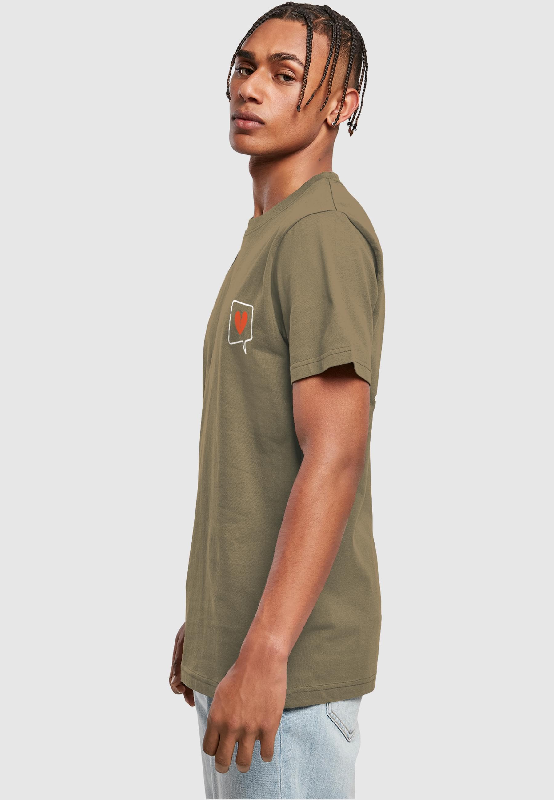 Thumbnail - Merchcode T-Shirt "Merchcode Herren Heartbreak X T-Shirt", (1 tlg.)