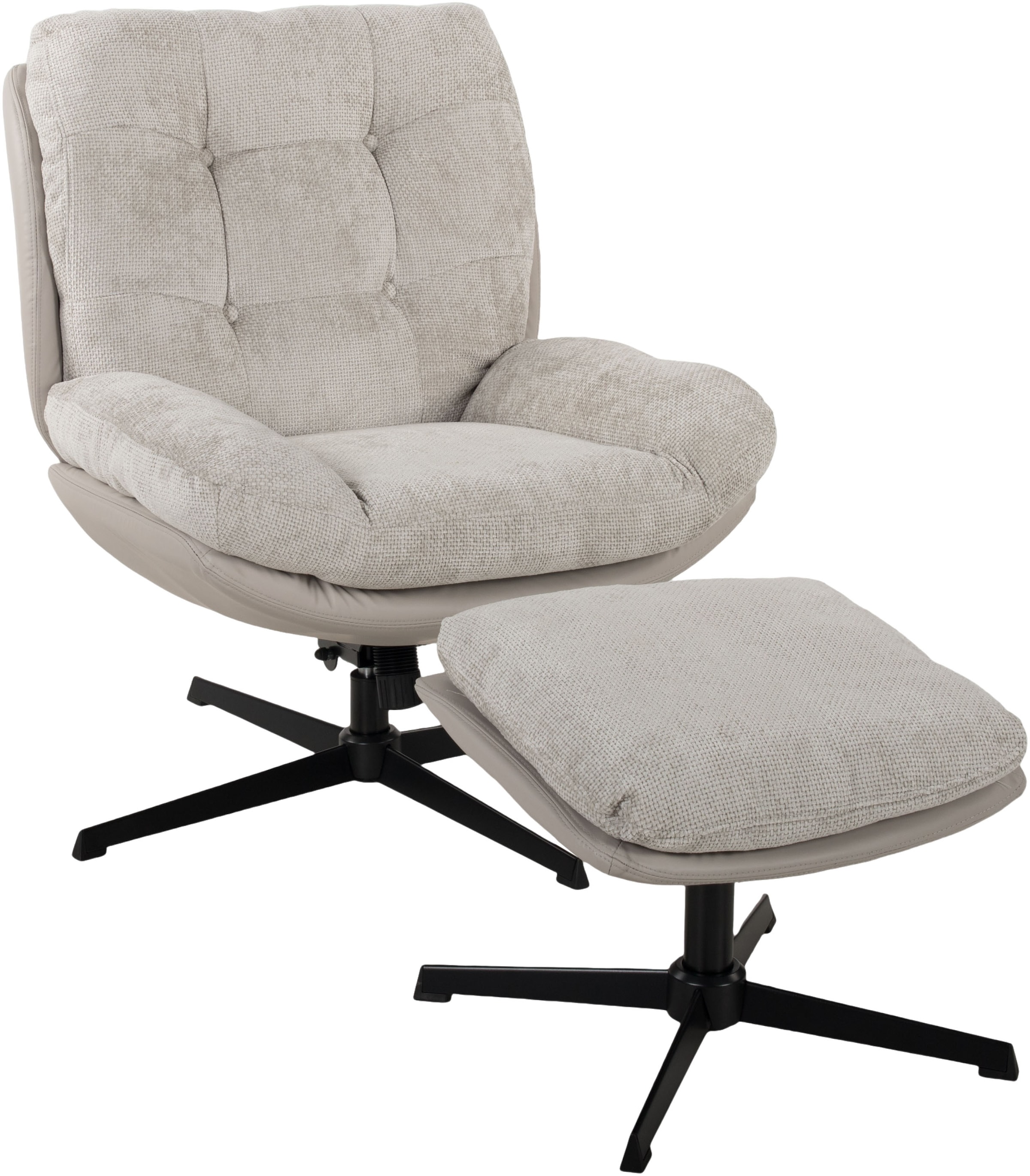Duo Collection Relaxsessel "Tolox mit Hocker" 2 Stk. tlg. inklusive Wippfun günstig online kaufen