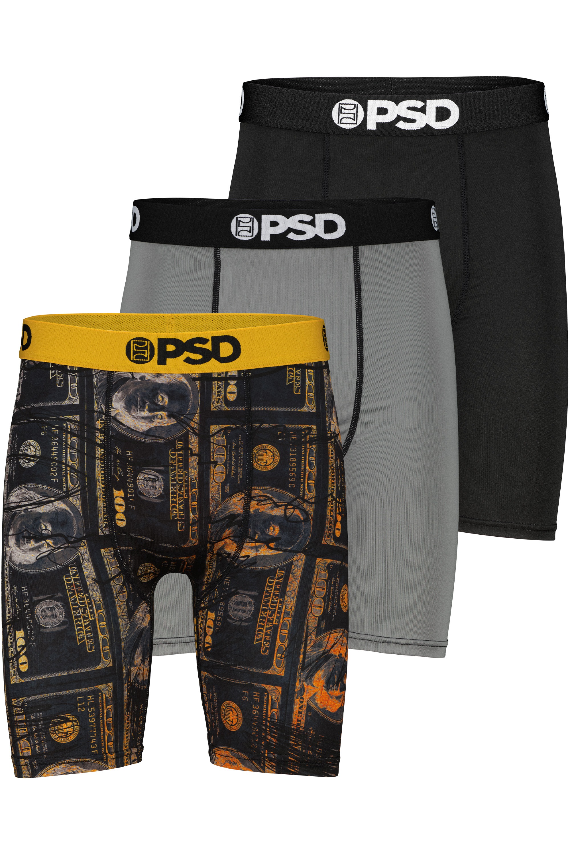 PSD Boxershorts "3 PACK - MONEY GANG Herren"