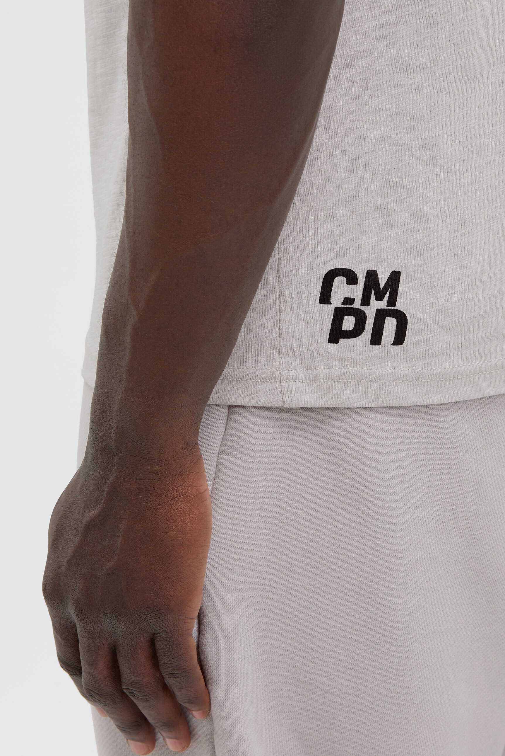 CMPD Rundhalsshirt, aus Baumwolle
