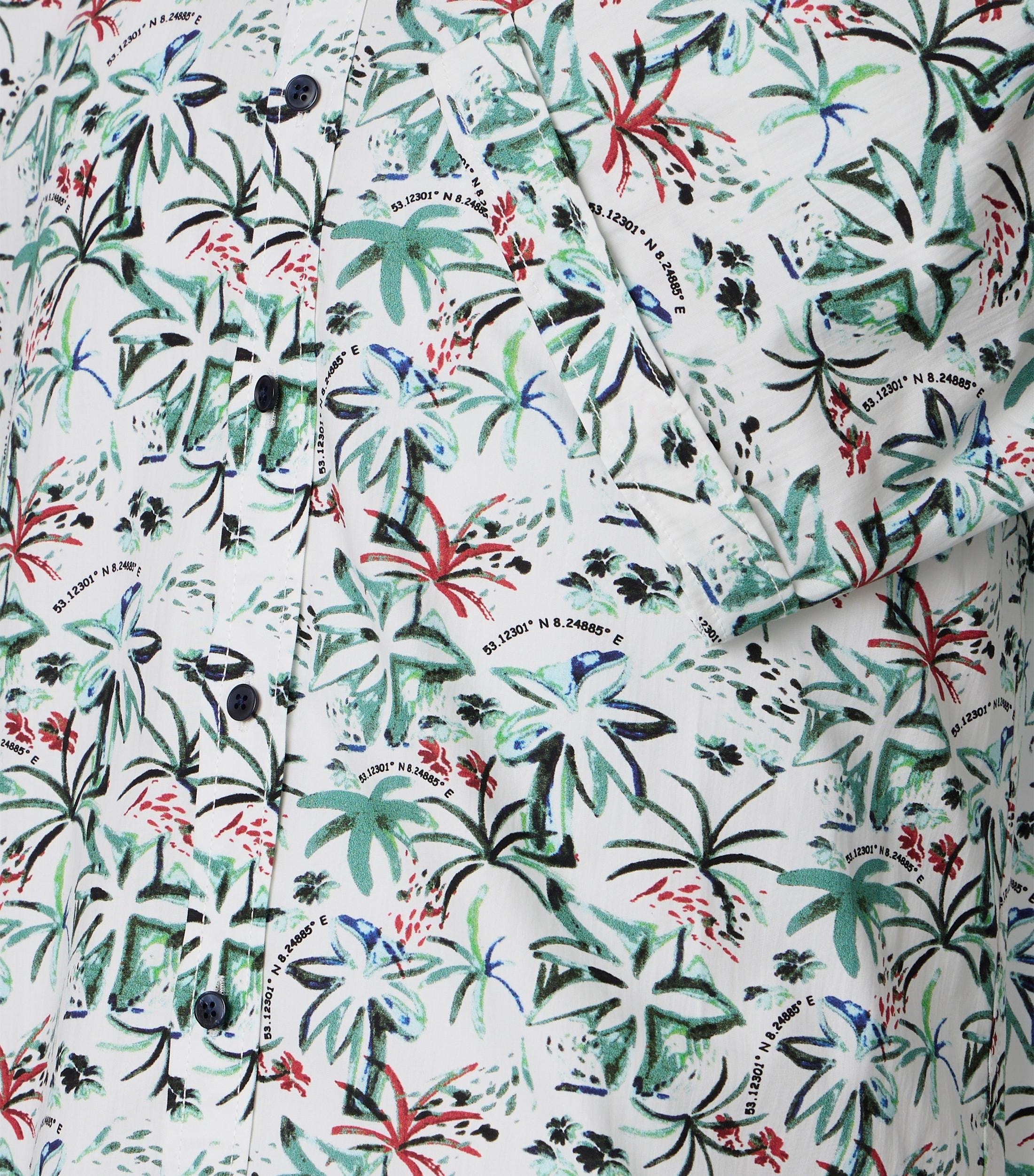 CASAMODA Kurzarmhemd »CASAMODA Freizeithemd Kurzarm Print«