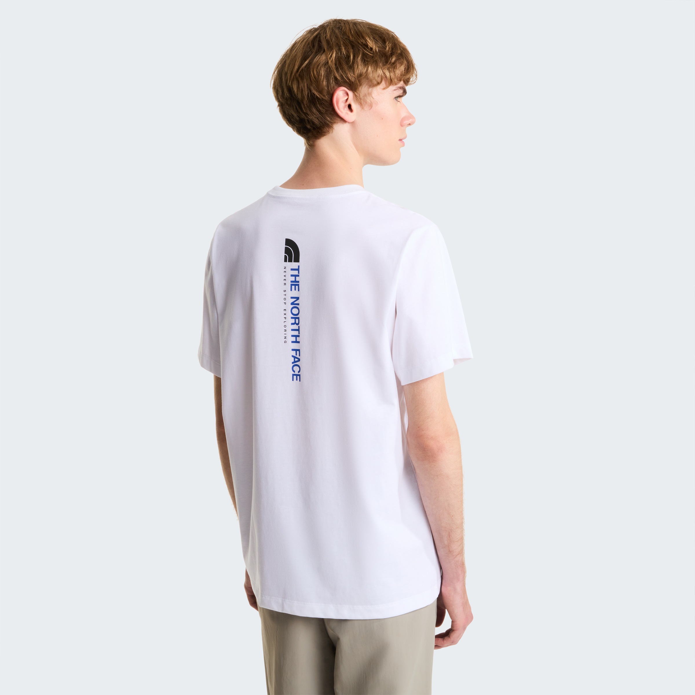 The North Face T-Shirt »M VERTICAL REGULAR SHORT SLEEVE TEE-GRAPHIC« 1 tlg. für Sportmode und Outdoormode, modernes Design