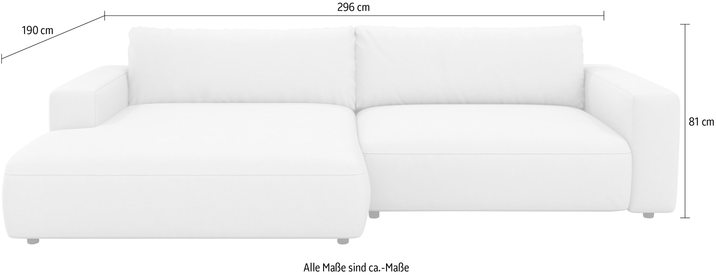 Musterring Ecksofa »LUCIA L-Form«