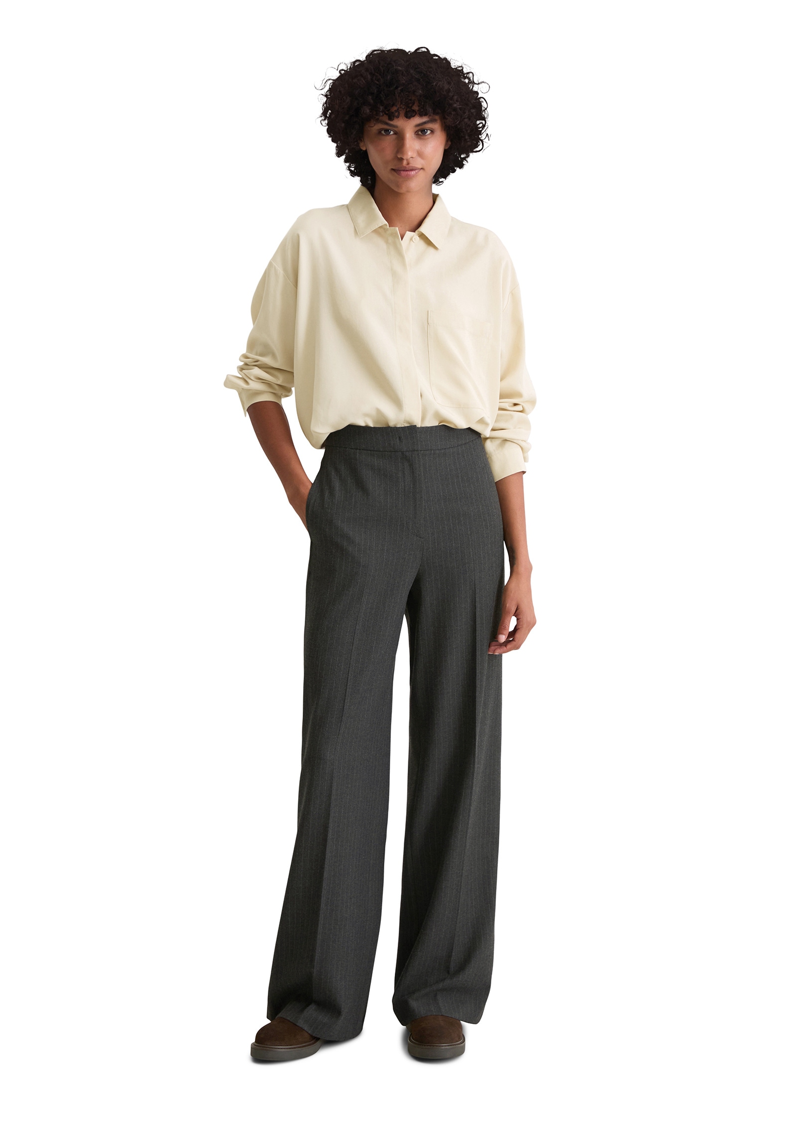 Marc O'Polo Chinohose »aus weichem Flanell«