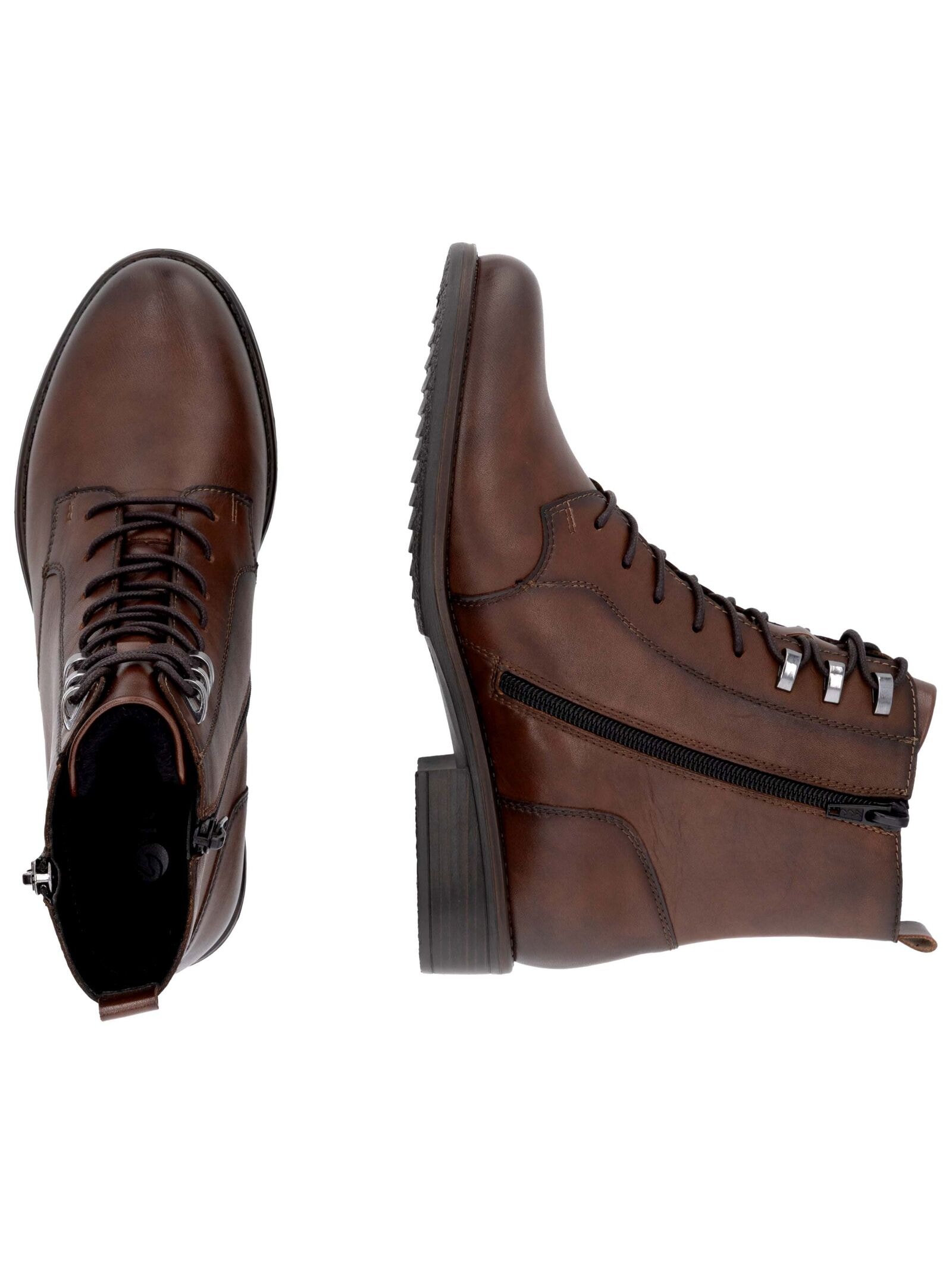 Remonte Schnürstiefelette »Remonte Stiefelette Glattleder«