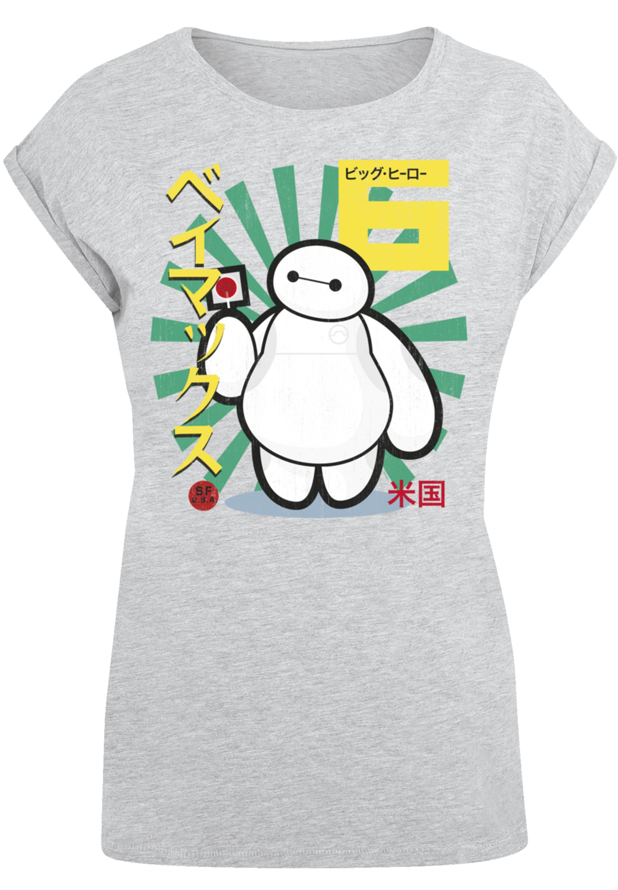 F4NT4STIC T-Shirt »Big Hero 6 Baymax Lollypop«, Premium Qualität