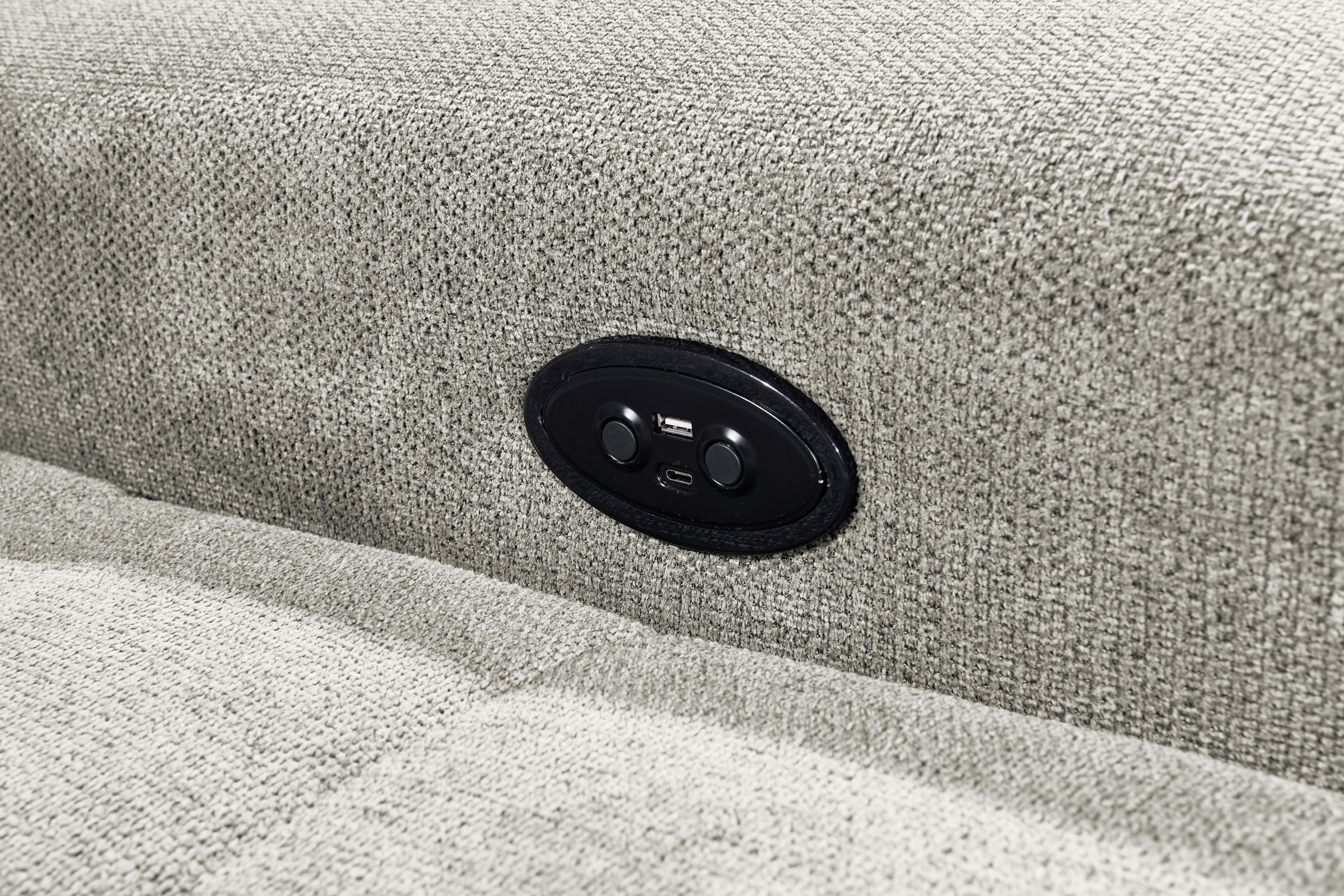ED EXCITING DESIGN Ecksofa »Rockdale L-Form mit Bettfunktion, Bettkasten«, Kopfteilverstellung, Sitztiefenverstellung & USB-Port