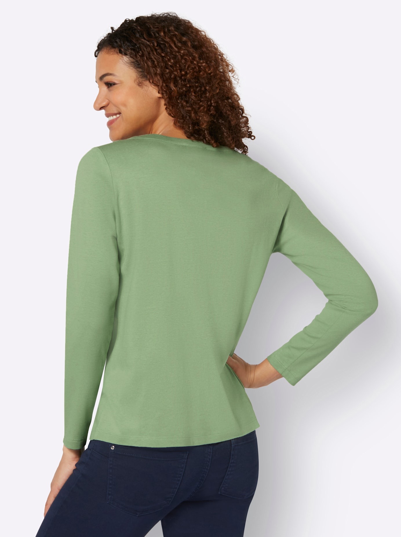 Casual Looks Langarmshirt "Shirt" 1 Stk. tlg. günstig online kaufen
