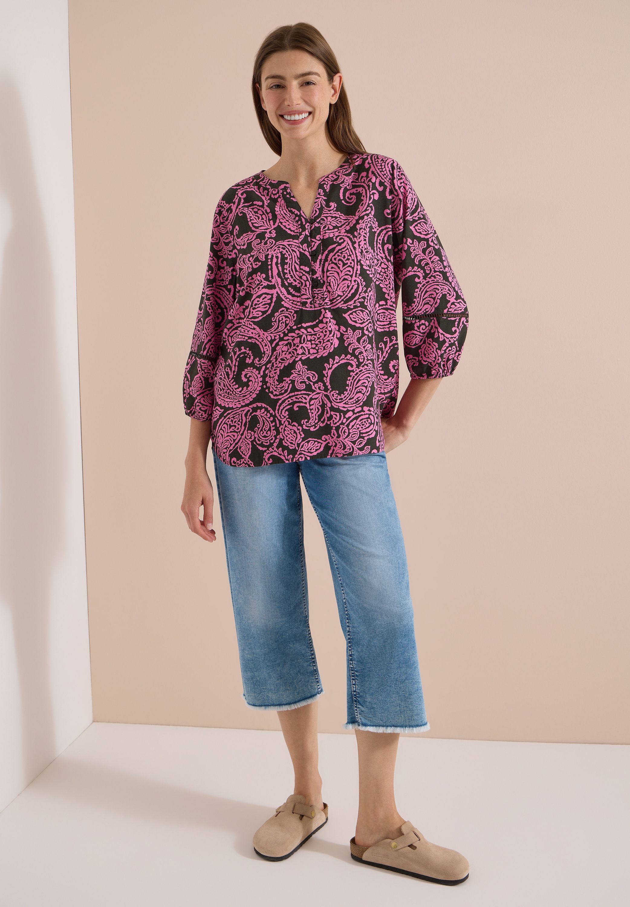Cecil Shirtbluse mit 3/4 Ärmeln