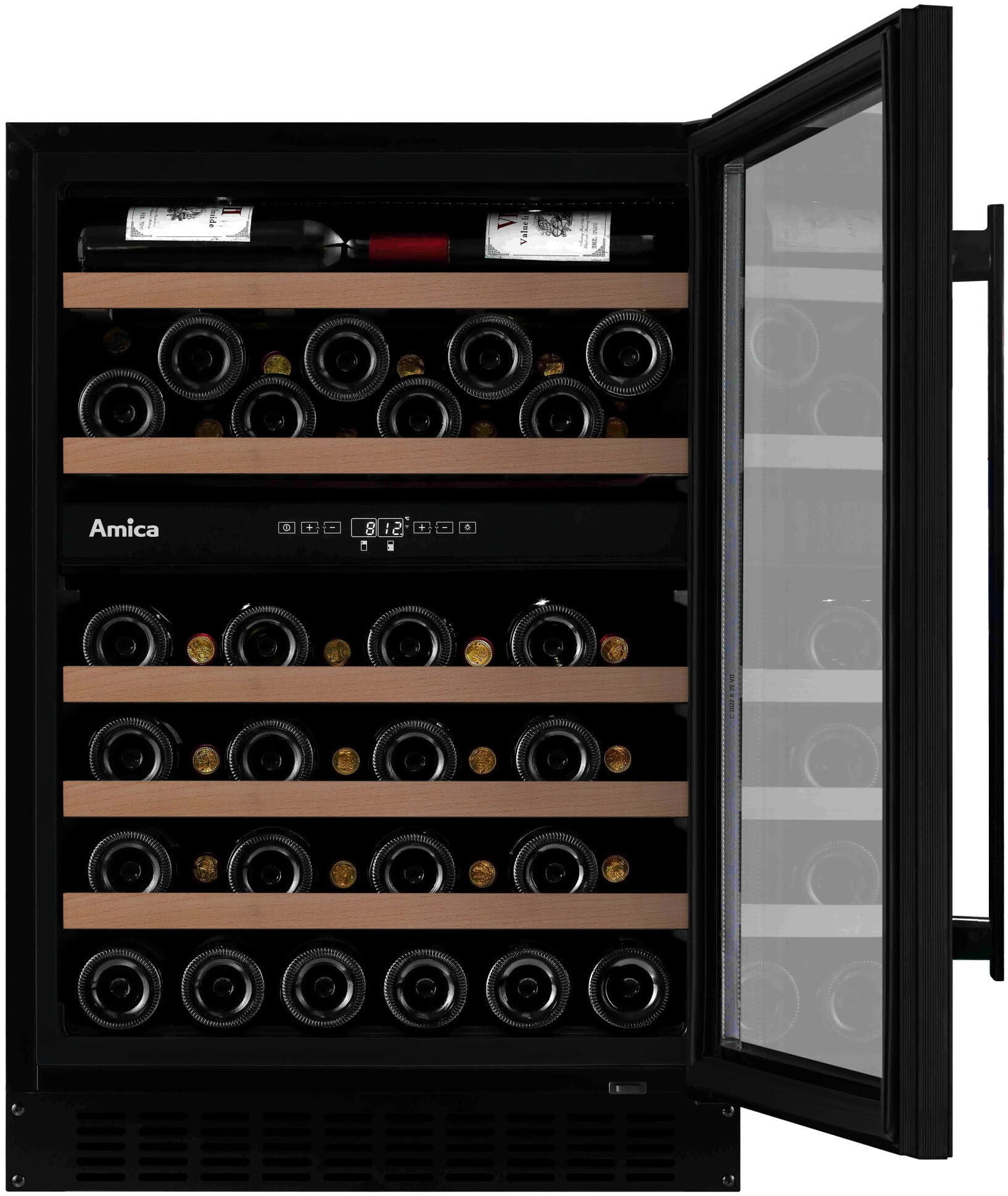 Amica Einbauweinkühlschrank "WK 341 118 S" für 52 Stk. Standardflaschen á 0 günstig online kaufen