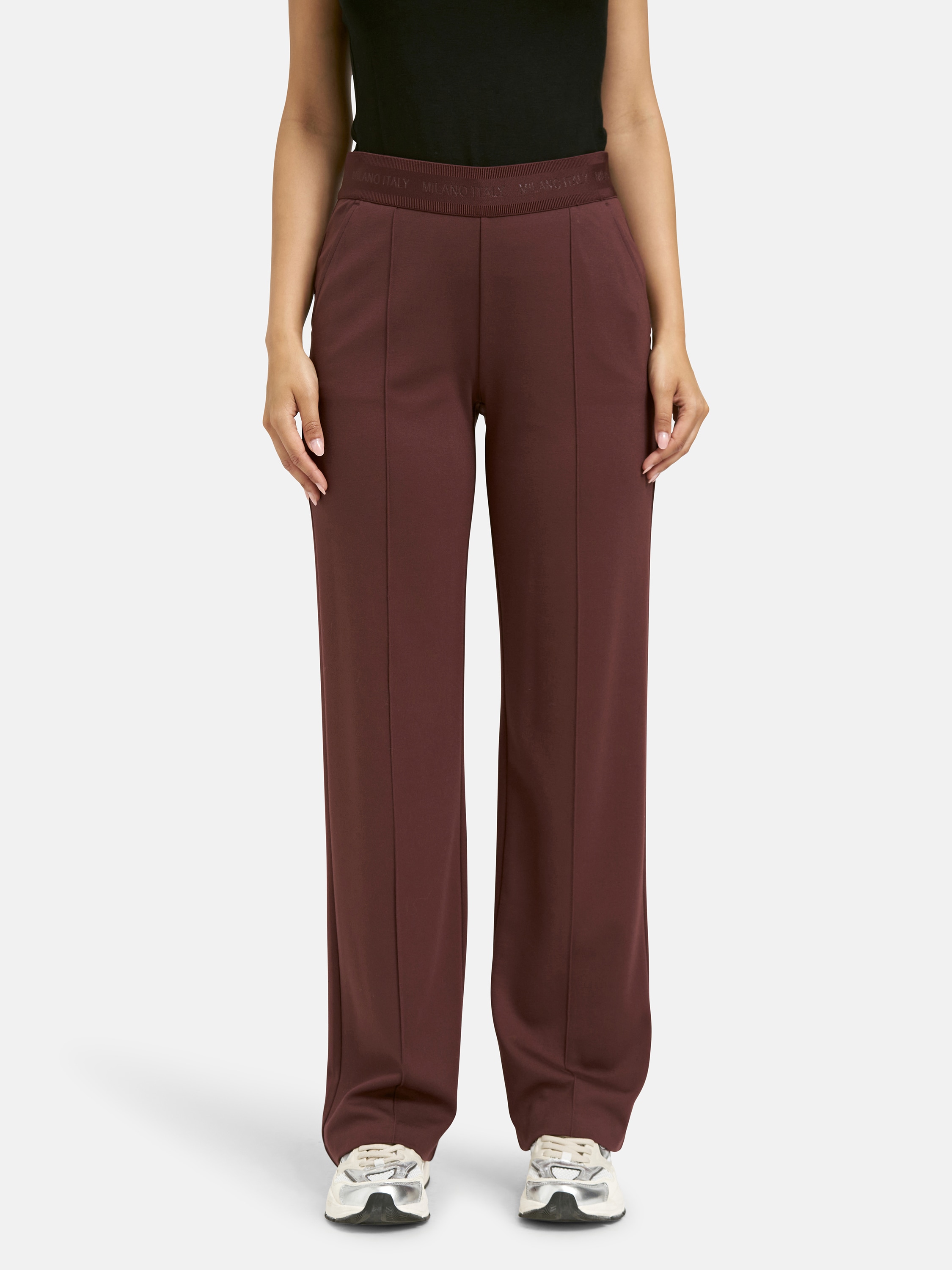 Milano Italy Schlupfhose mit Elastikbund & seitlichen Taschen günstig online kaufen