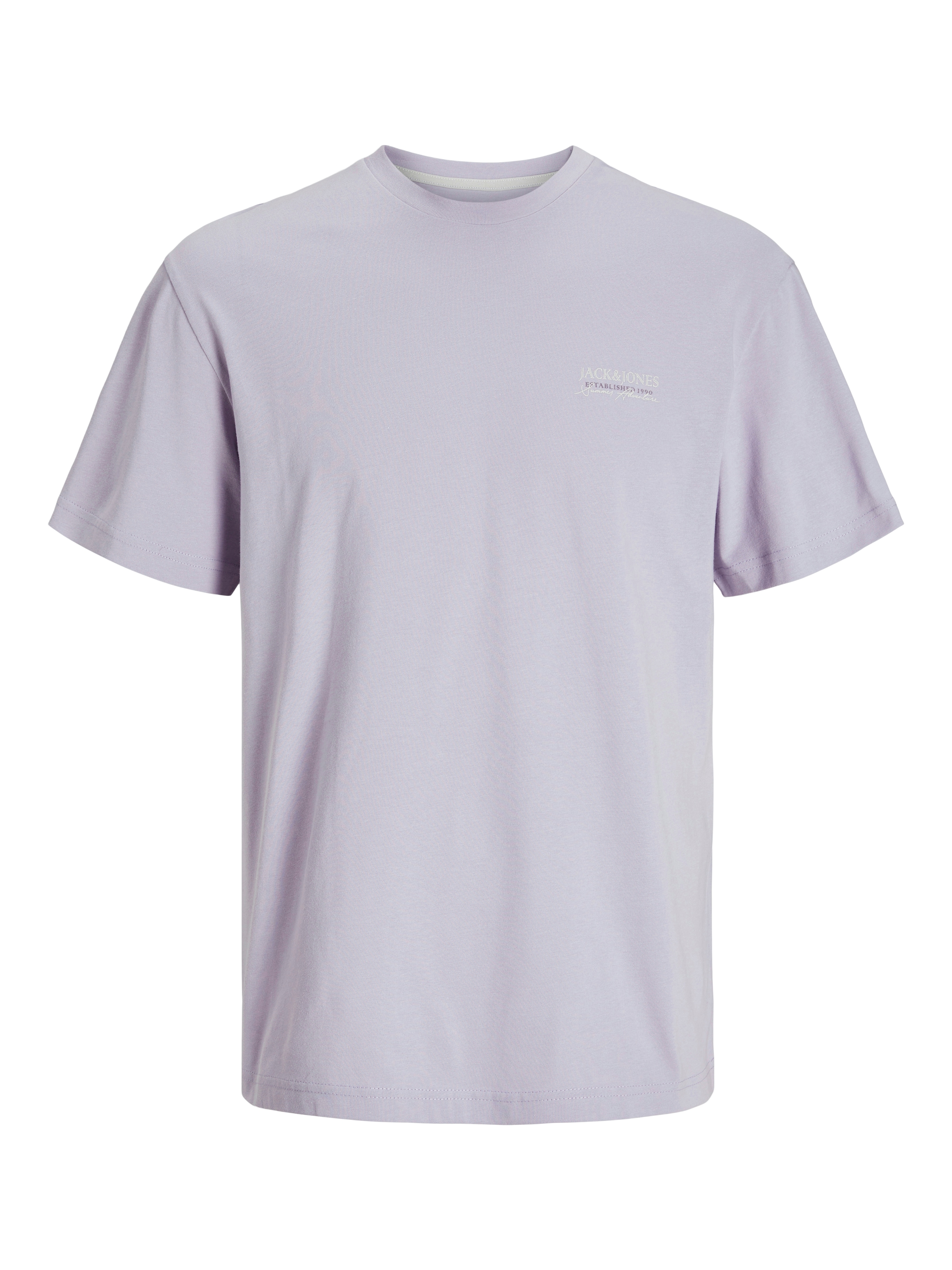 Jack & Jones Rundhalsshirt »JJSUMMER VIBES TEE SS CREW NECK LN«