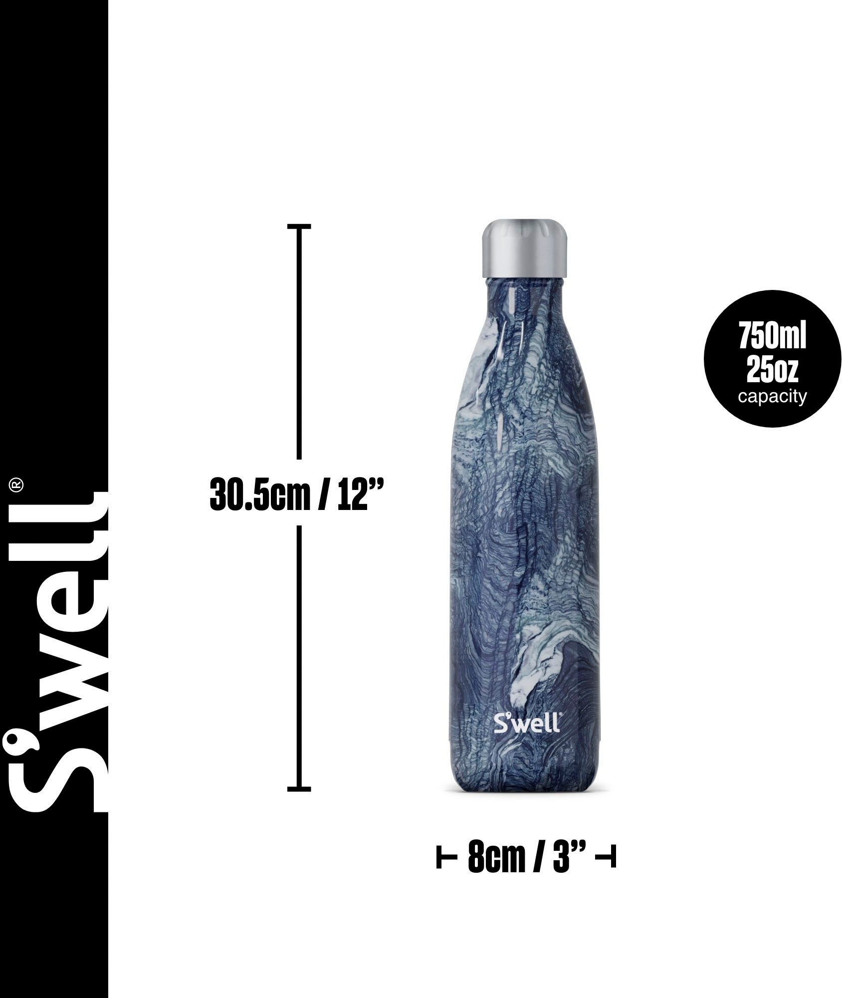 S'well Isolierflasche »S'well Topaz«, (1 tlg.), 750 ml