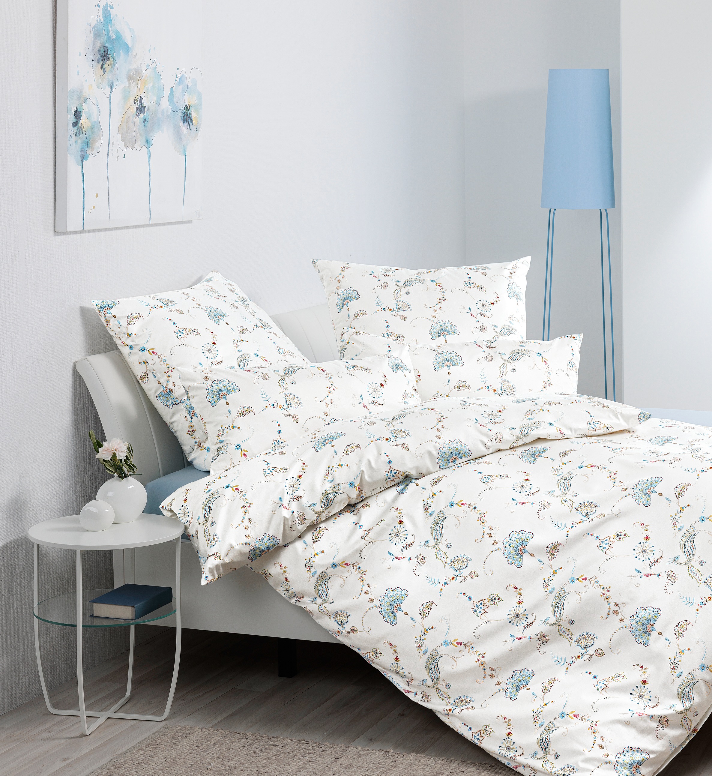 Janine Bettwäsche "CARMEN S 55132 09 135X200,80x80" mit Reißverschluss günstig online kaufen