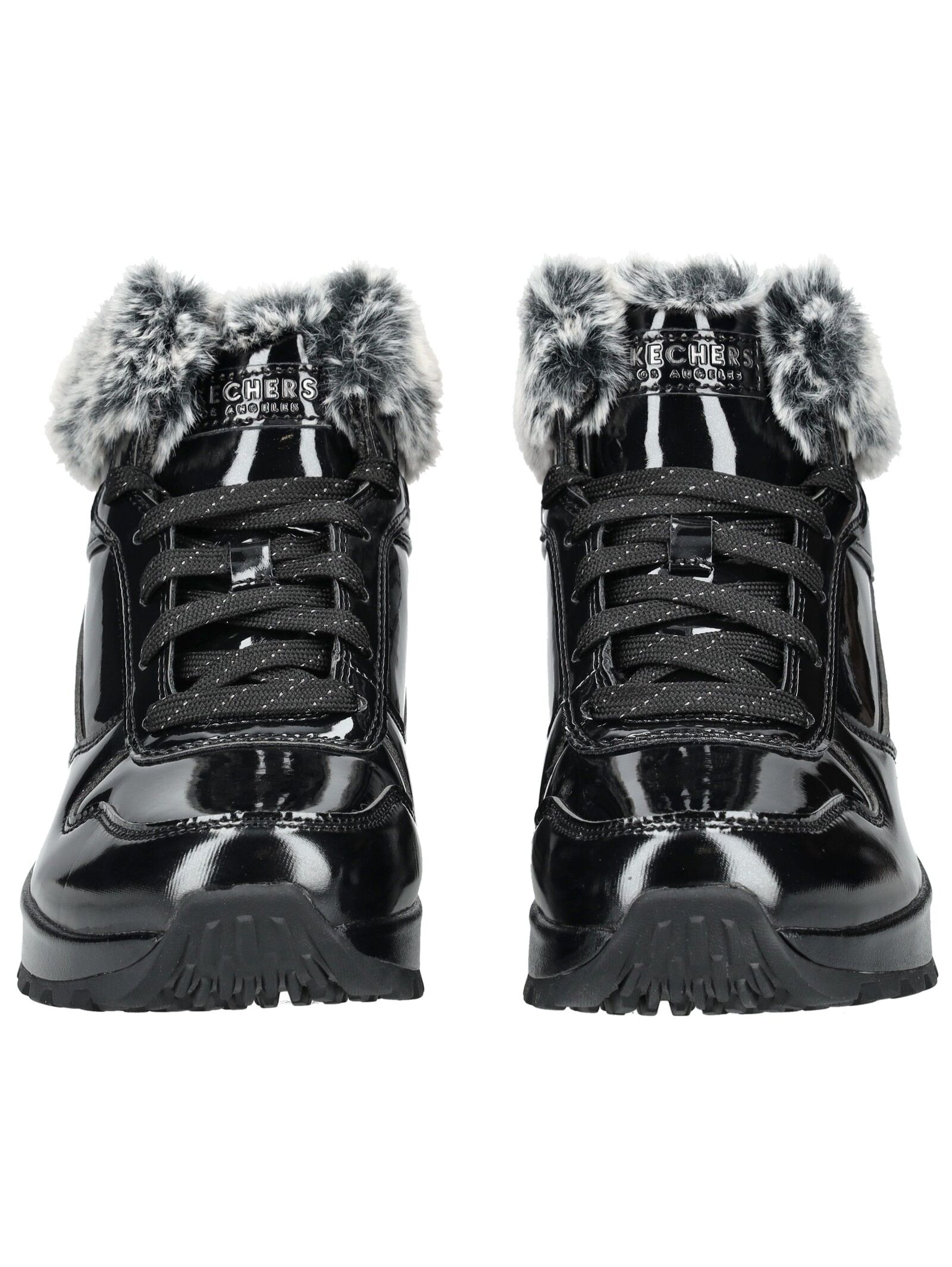Skechers Schnürstiefelette »Skechers Stiefelette Lederimitat/Textil«