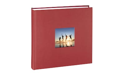 Fotoalbum »Jumbo Fotoalbum 30 x 30 cm, 100 Seiten, Album, Bordeaux«