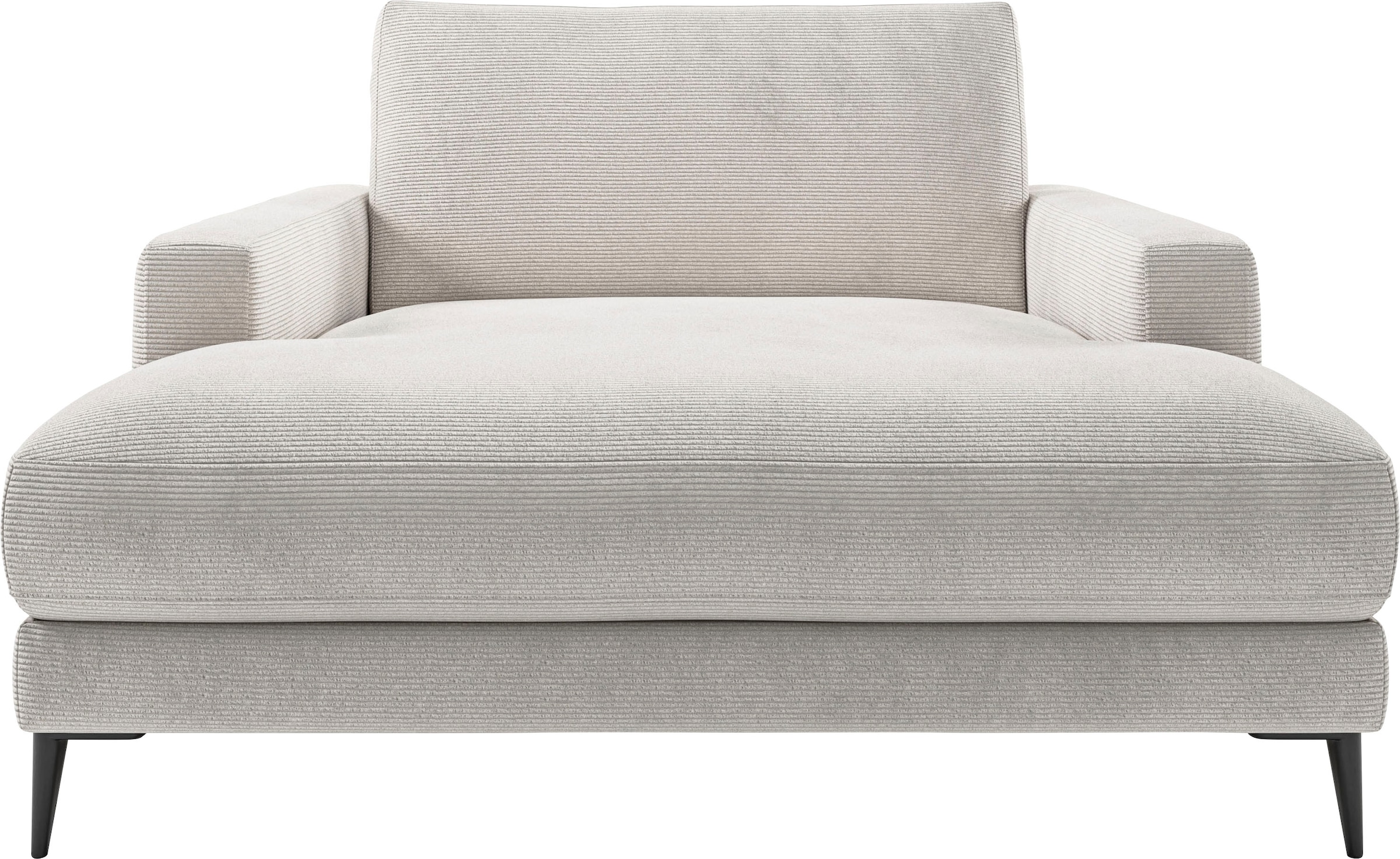 Home affaire Chaiselongue "Downtown Loungemöbel zum Relaxen, B/T/H: 132/170/84 cm" auch in Bouclé, Cord und Easy care - leicht mir Wasser zu reinigen