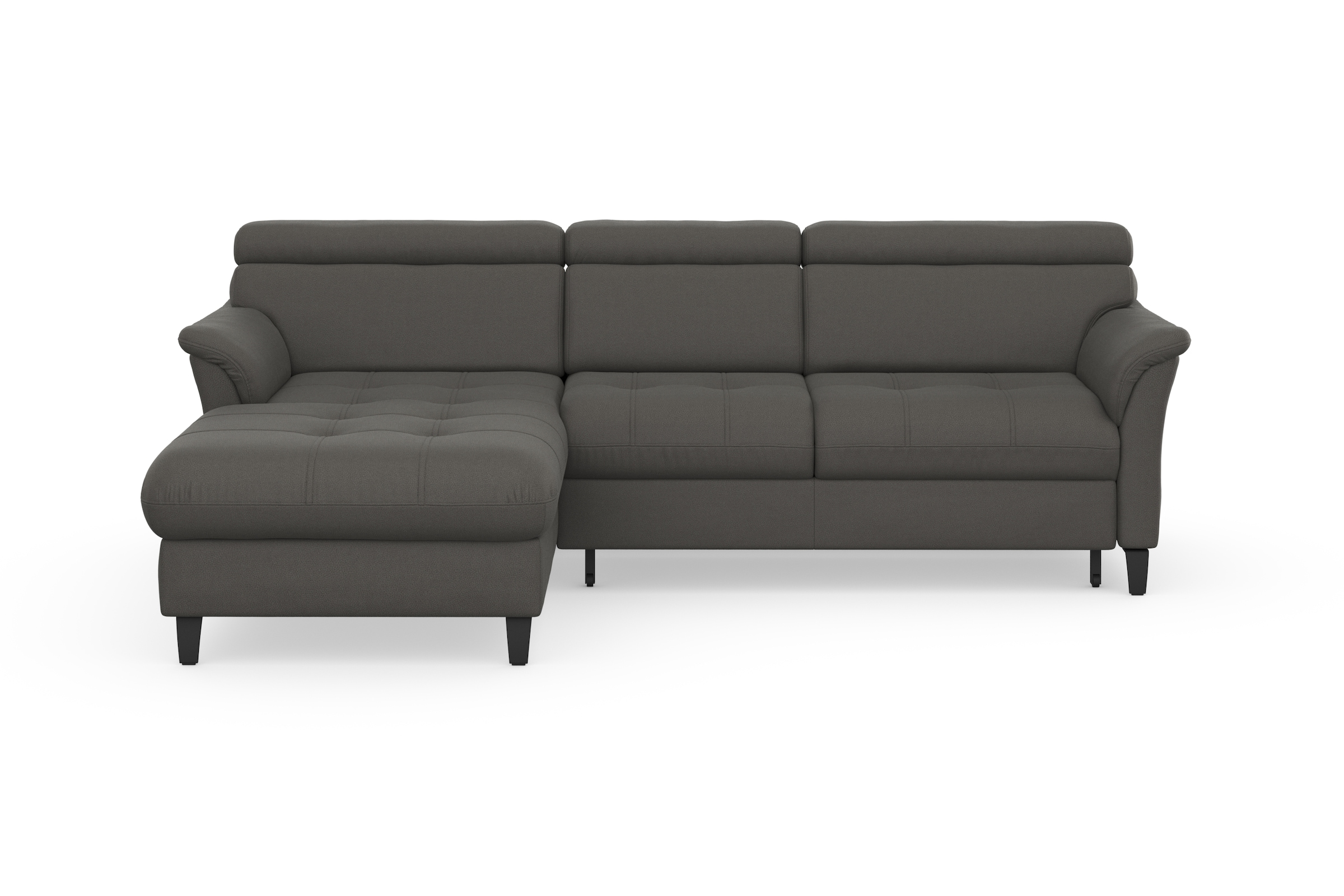 sit&more Ecksofa "Marano L-Form" inklusive Kopfteilverstellung, optional Schlaffunktion & Bettkasten