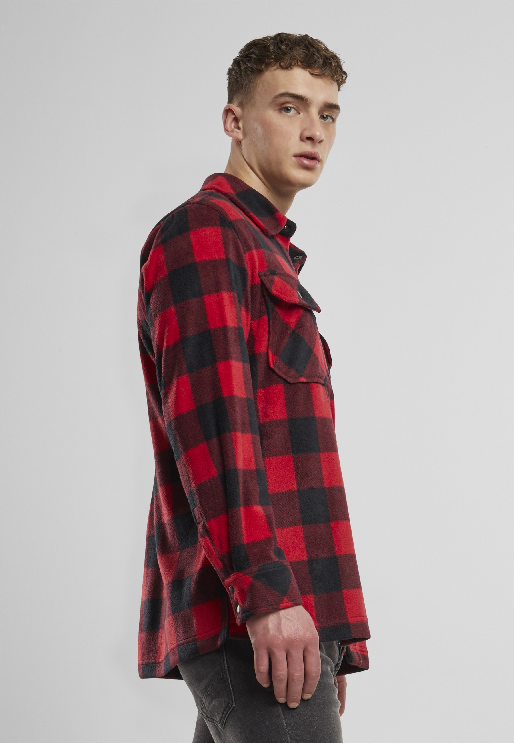 Brandit Fleecehemd »Brandit Herren Jeff Fleece Shirt Long Sleeve« 1 Stk.