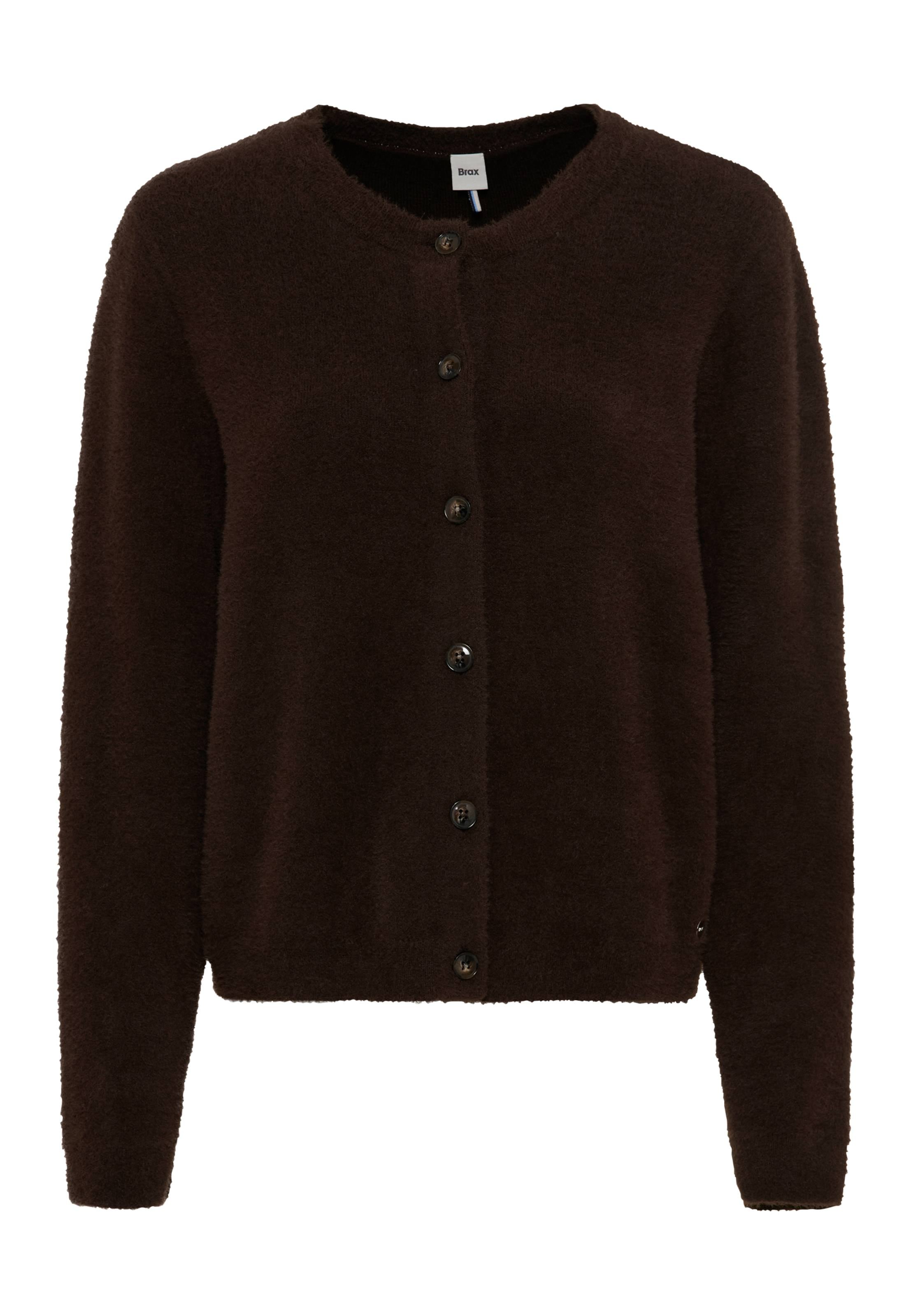 Brax Strickjacke »Style ANN« Feather Yarn: Strickjacke im Baumwollmix