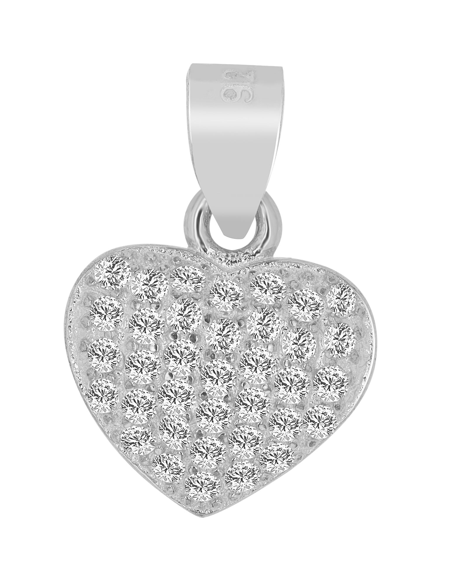 Adelia´s Kettenanhänger »Anhänger – Herz Herzanhänger aus 925 Silber«  Perfekt als Geschenk für besondere Menschen