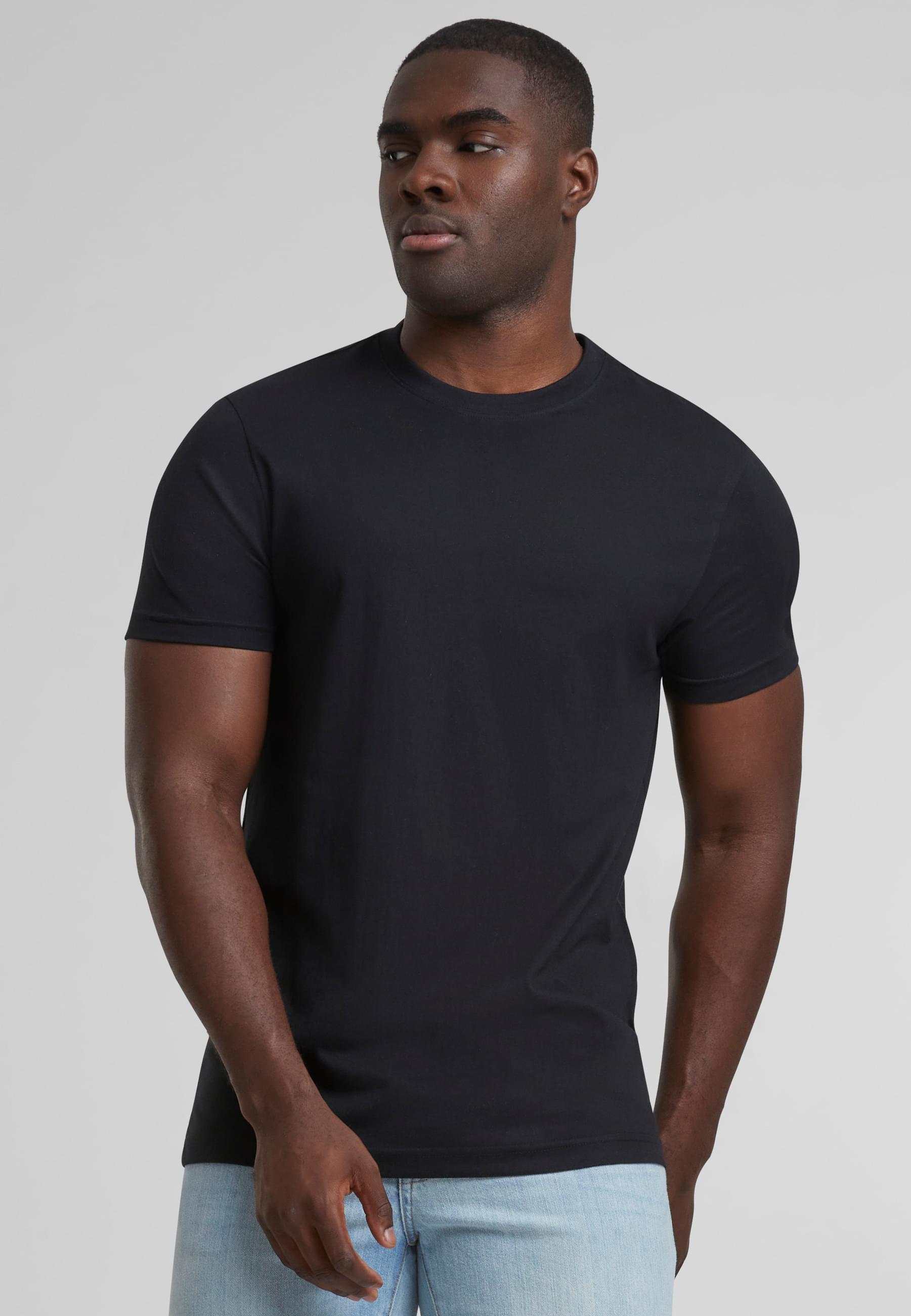 Thumbnail - URBAN CLASSICS T-Shirt "Urban Classics Herren Basic Tee 3-Pack", (1 tlg.)