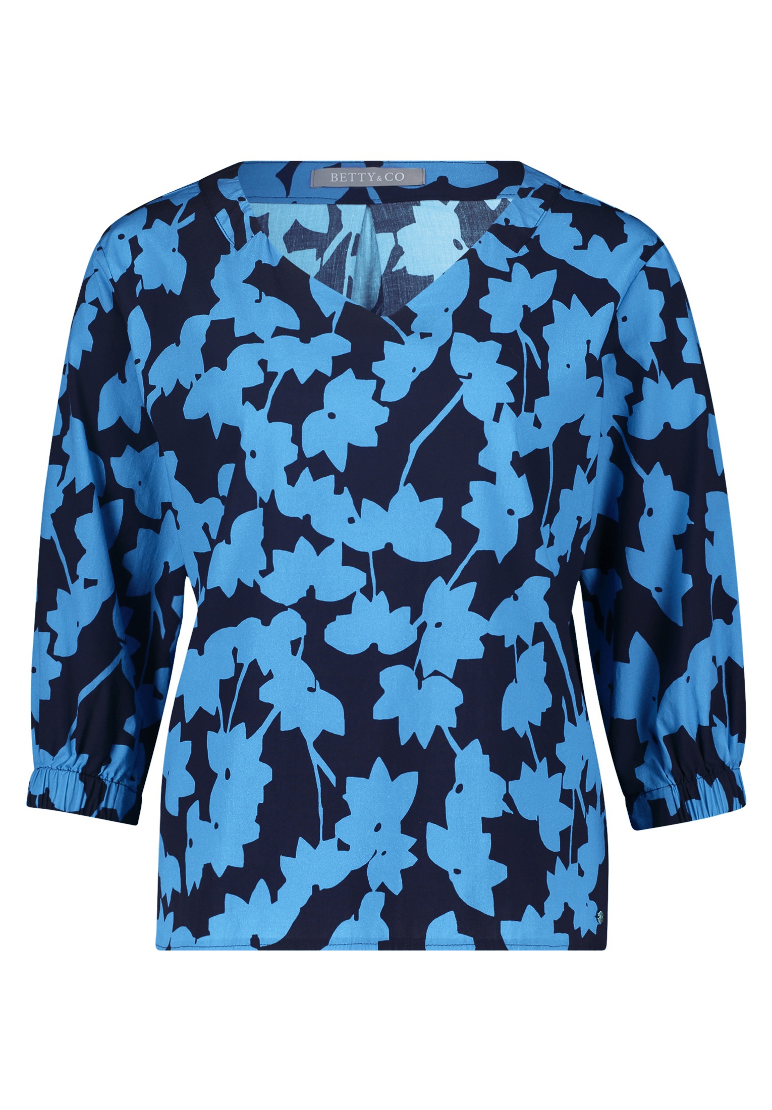 Betty&Co Schlupfbluse "Damen Schlupfbluse mit Print" günstig online kaufen