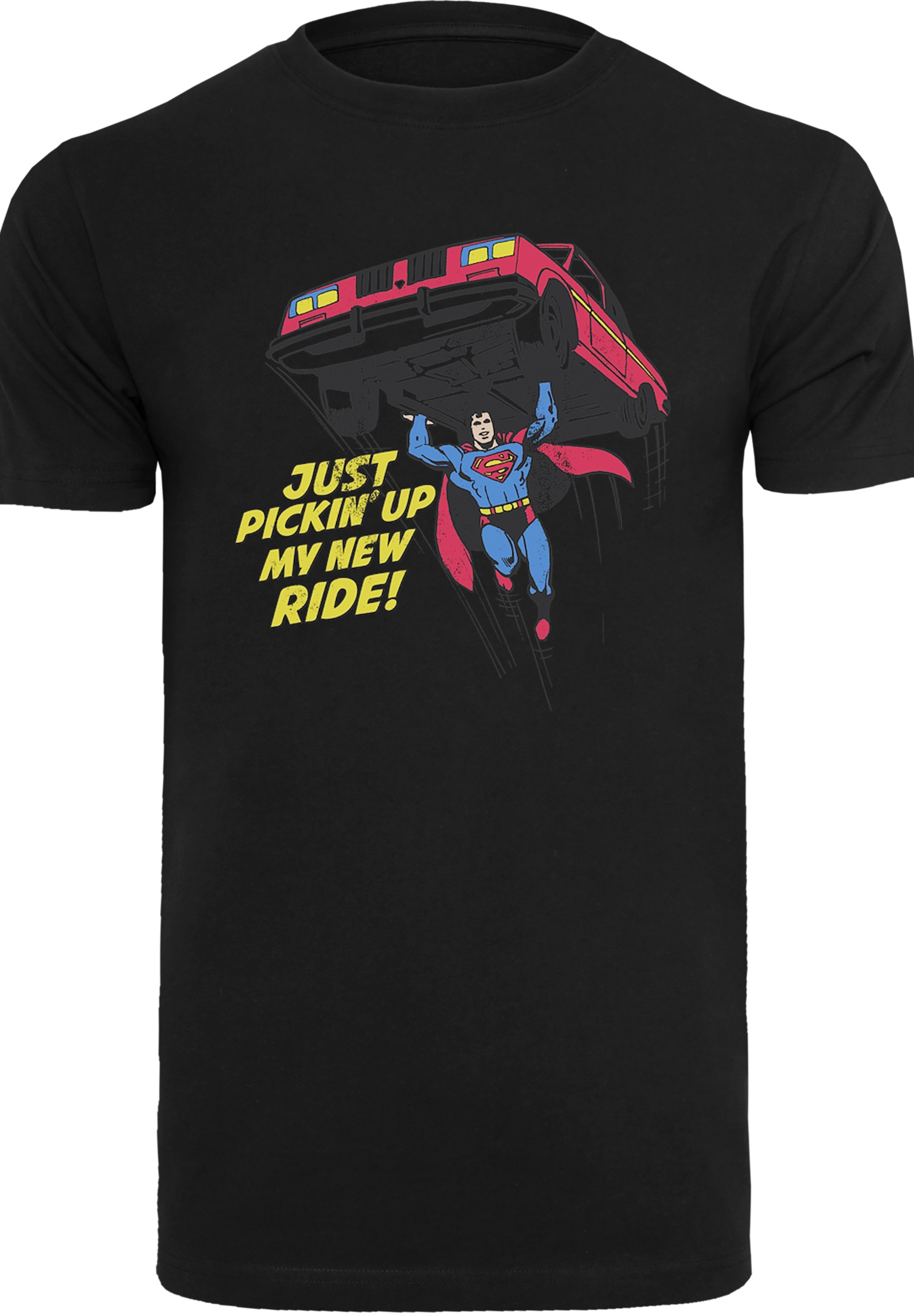 F4NT4STIC T-Shirt »DC Comics Superman New Ride Superheld«, Print