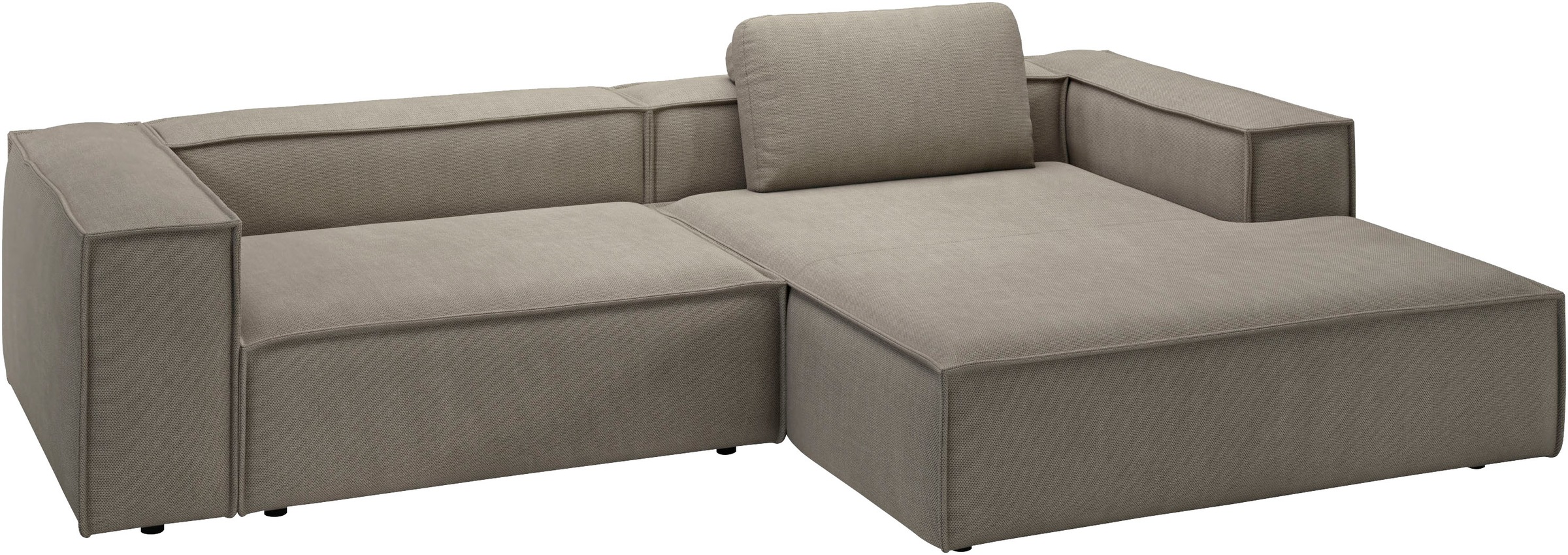 Places of Style Ecksofa »Watertown, modernes XXL L-Form, 306 cm breit«, Großzügiges Lounge-Sofa mit viel Platz für die Familie