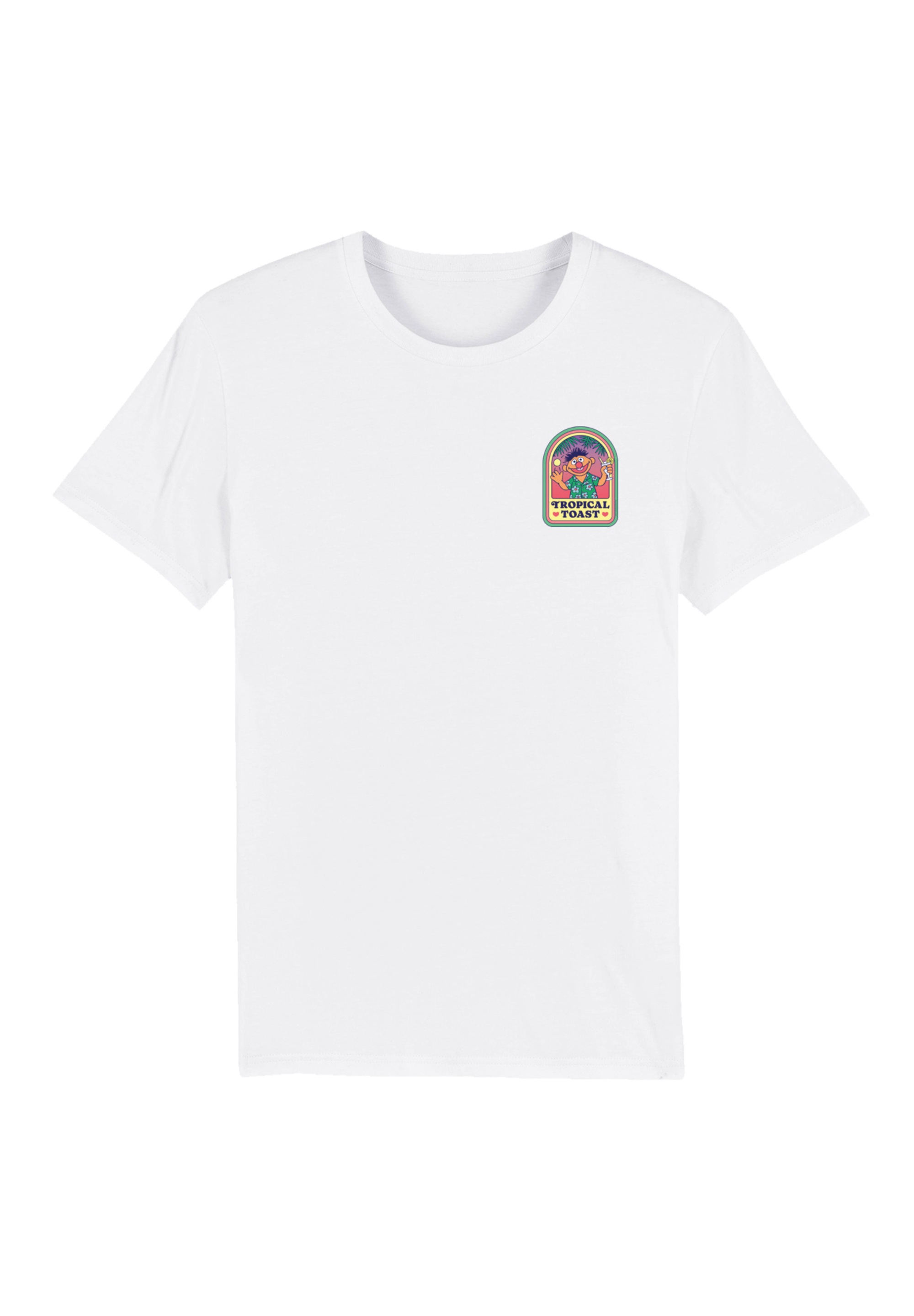 F4NT4STIC T-Shirt »Sesamstraße Ernie Trobical Toast«, Premium Qualität