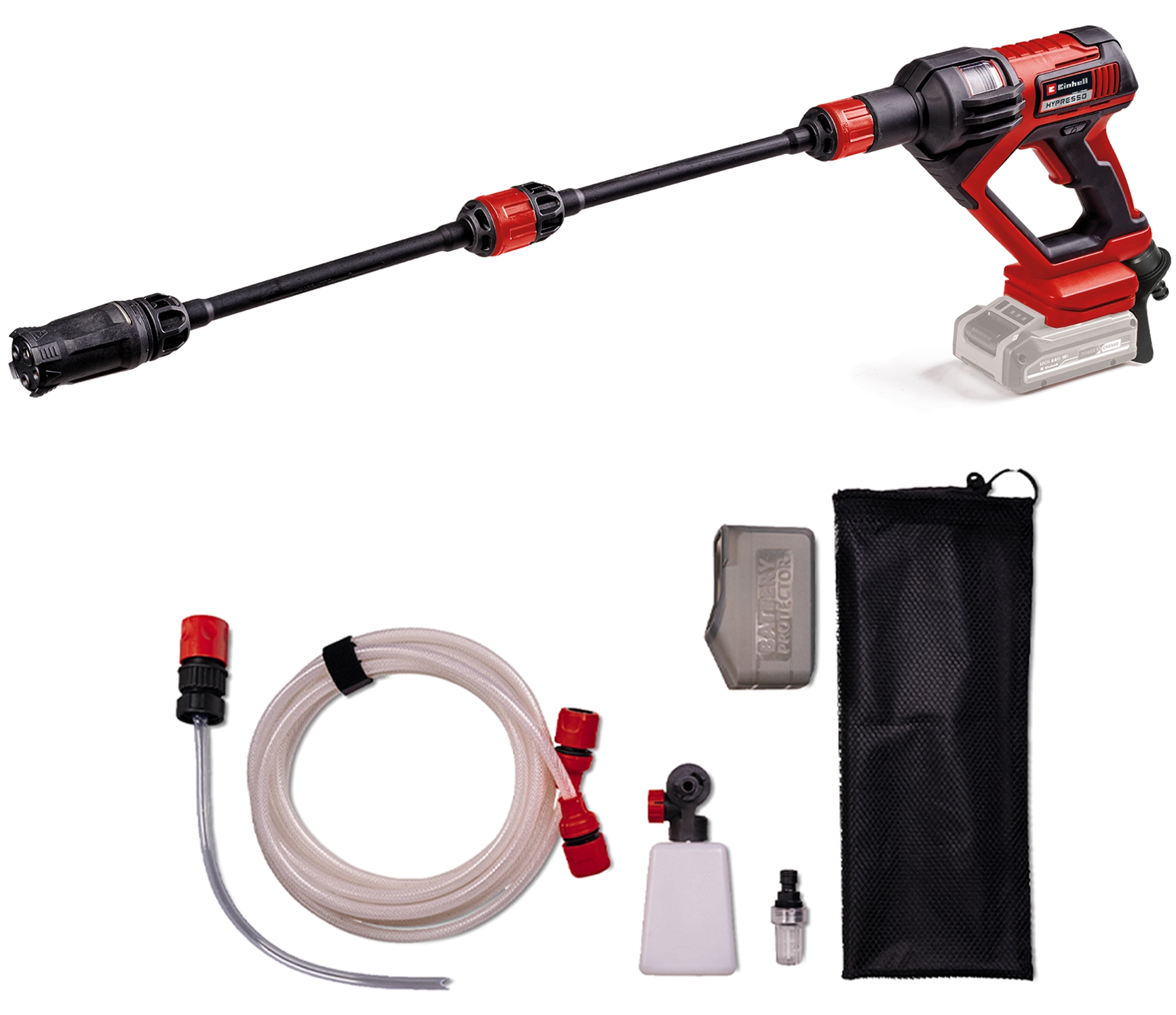 Einhell Akku-Druckreiniger »HYPRESSO 18/24-1« Druckreinigerpistole ohne Akku und Ladegerät