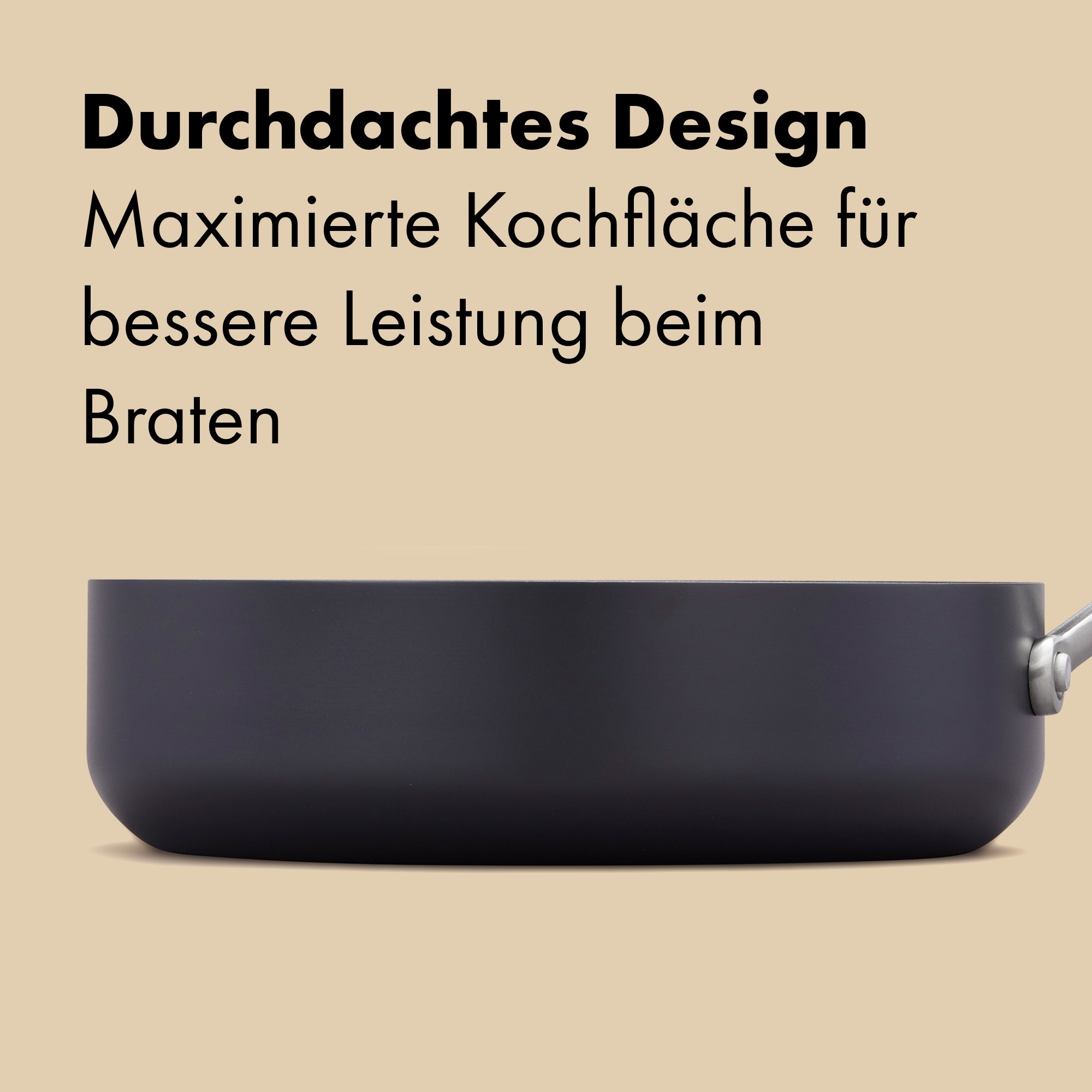 OXO Good Grips Topf-Set »Ceramic Professional Antihaft 10-teiliges Kochgeschirr-Set« Set, 10 tlg. Edelstahl | Keramik