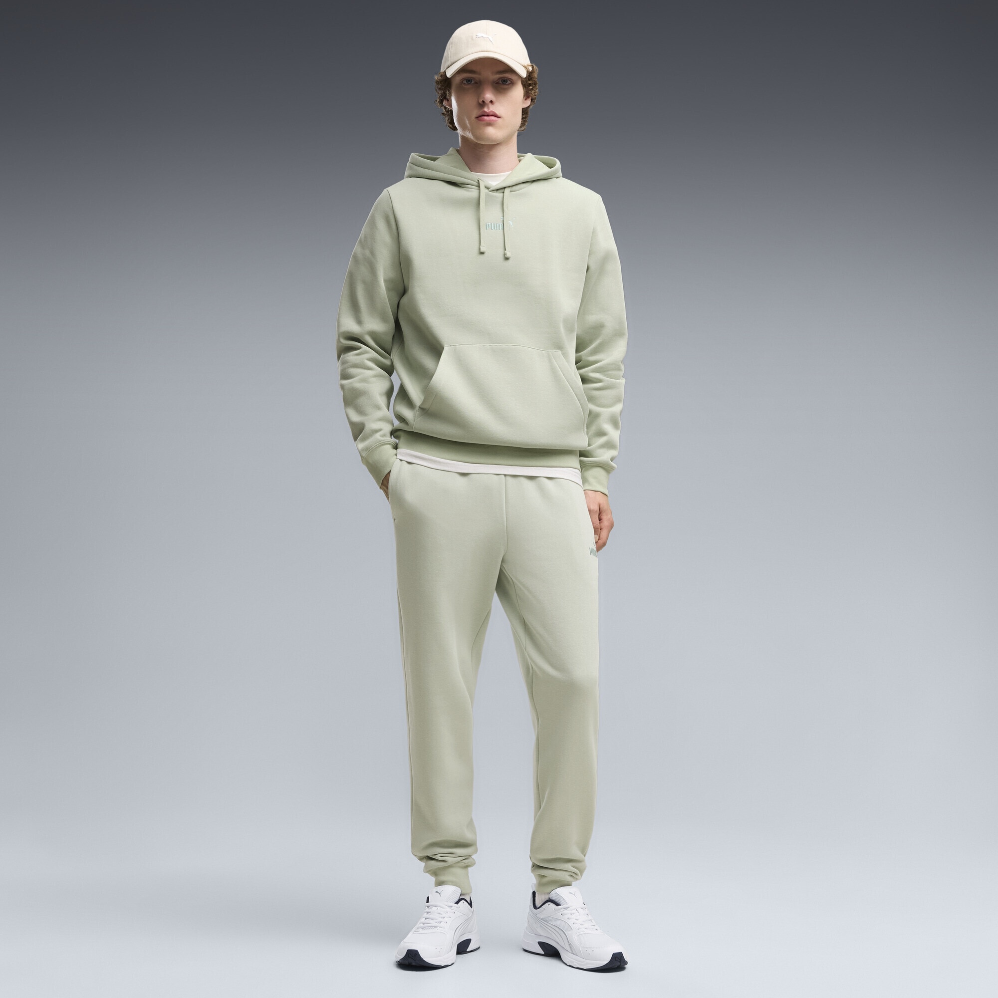 PUMA »Essentials No.1 Logo Fleece Hoodie Herren«
