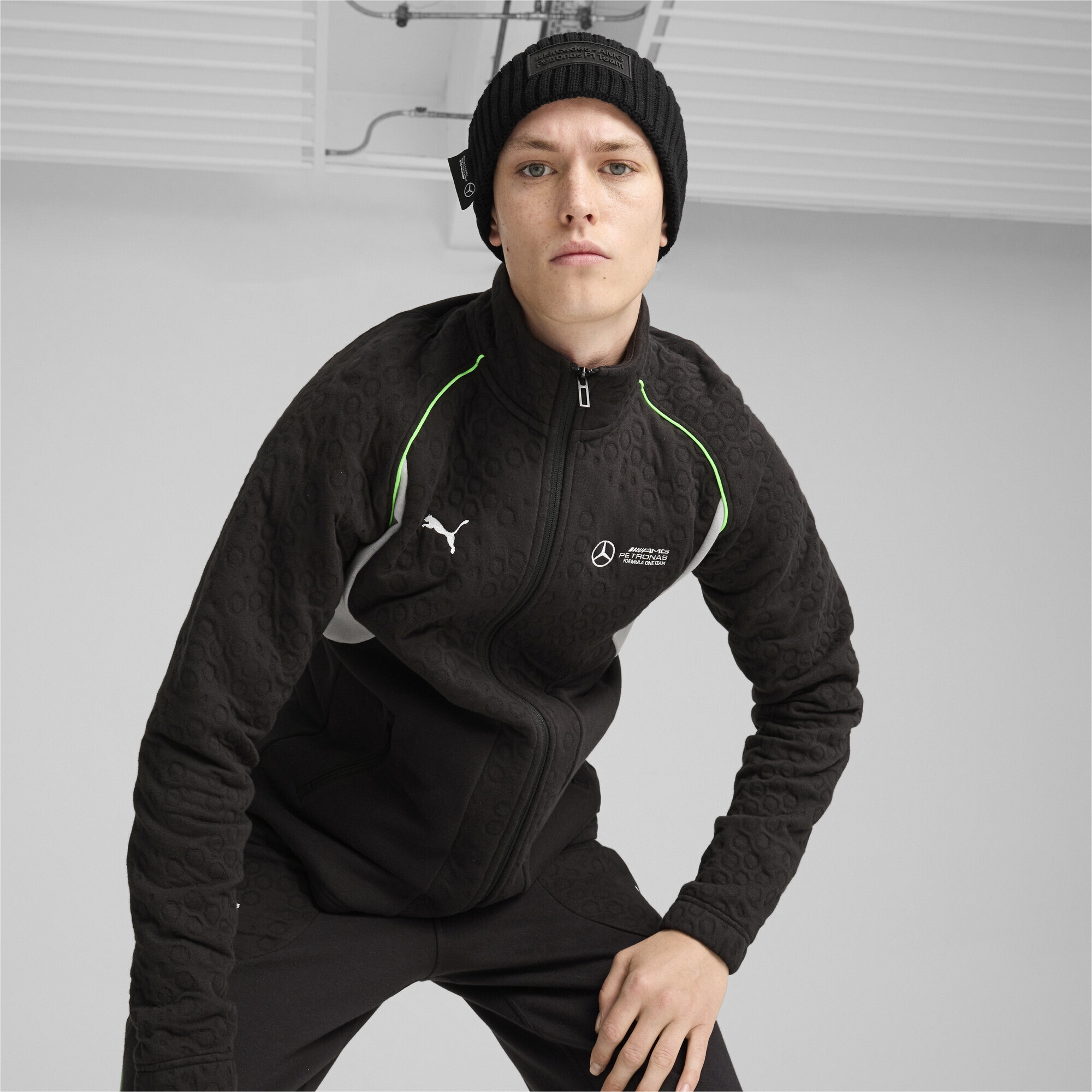 PUMA Beanie »Mercedes-AMG Petronas F1® Statement Beanie Erwachsene«