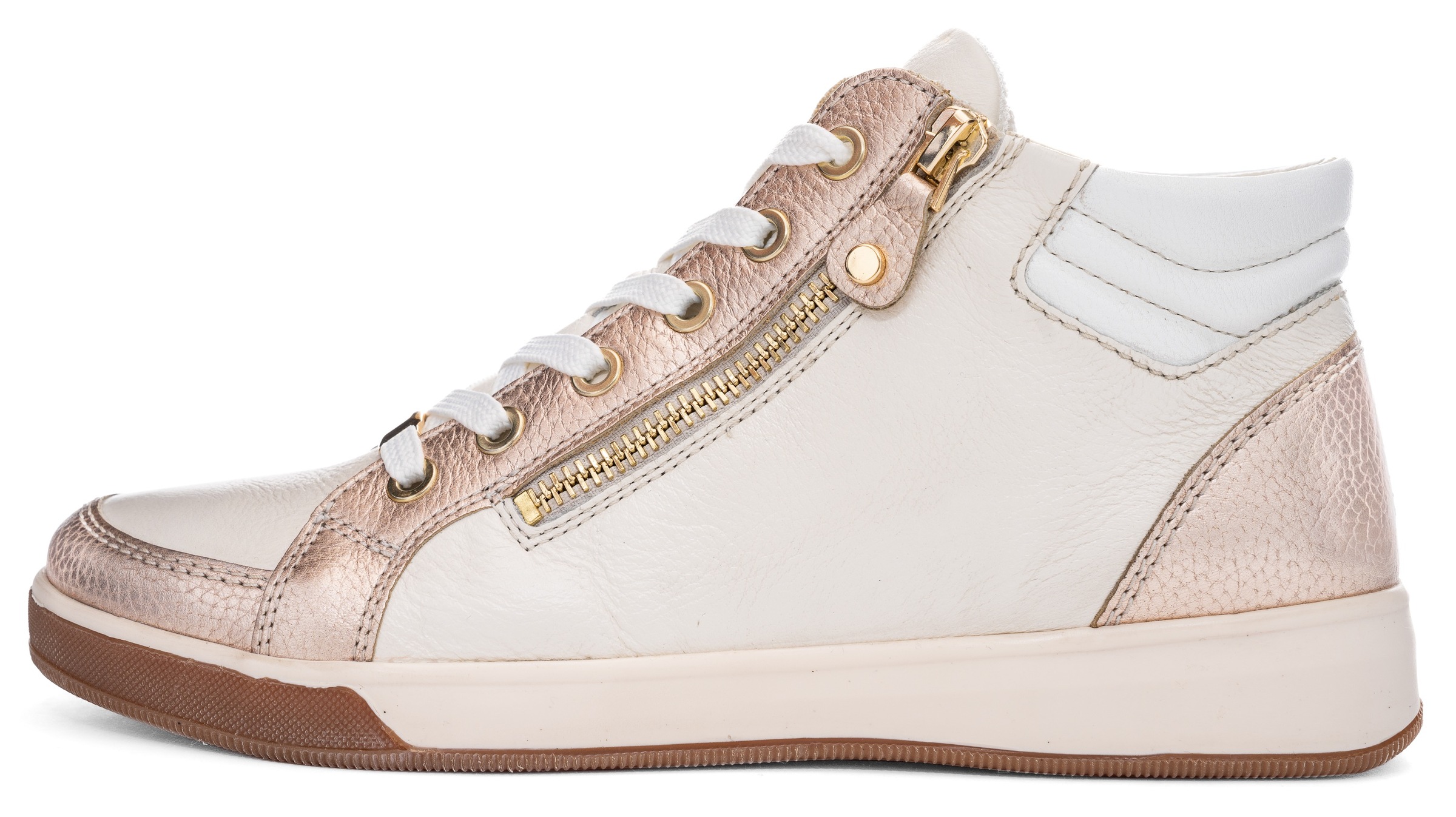 Ara Sneaker »ROM«, High Top Sneaker, Schnürboots mit Reißverschluss