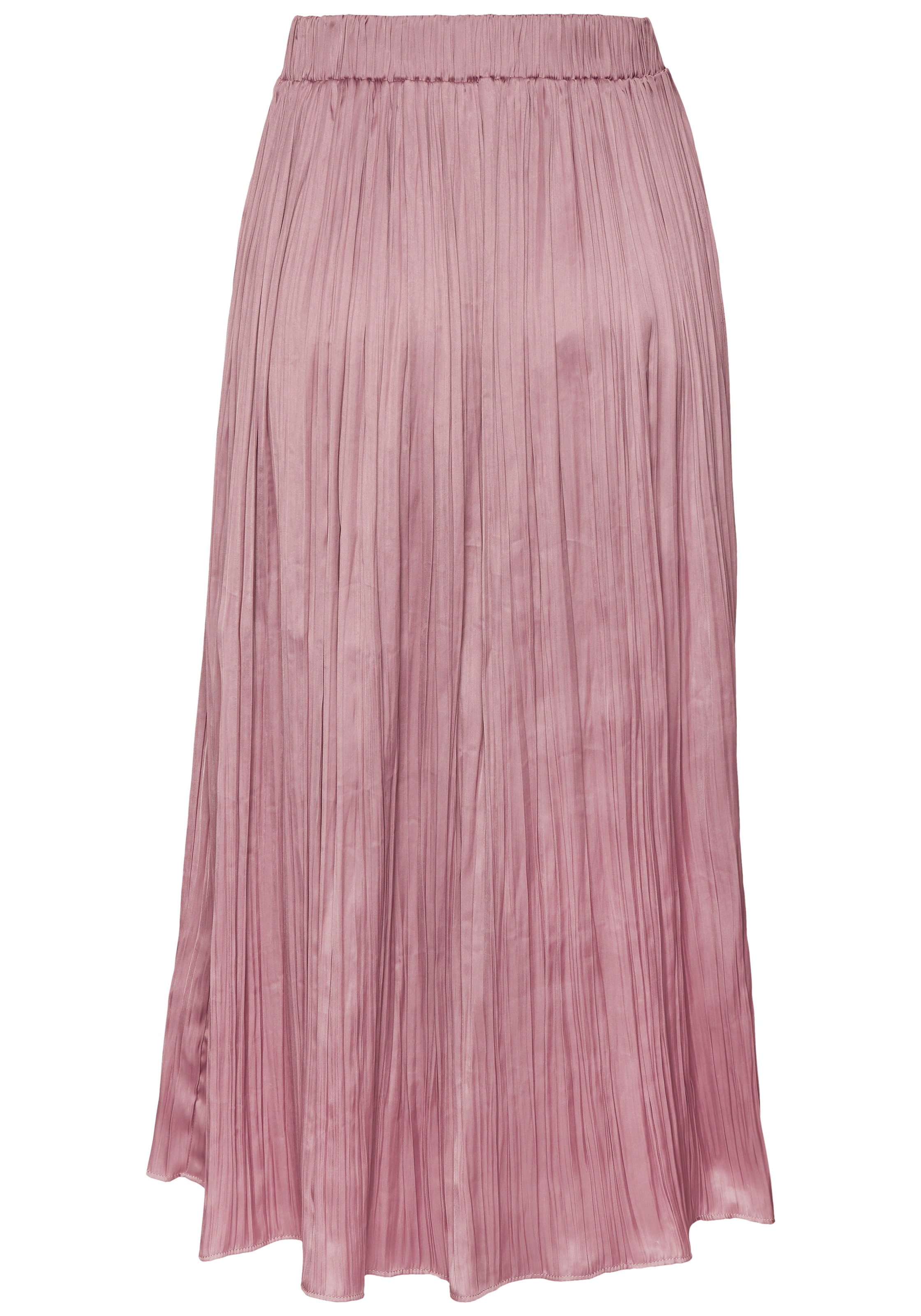 Thumbnail - LASCANA Maxirock mit Plisseefalten, edel glänzende Ware