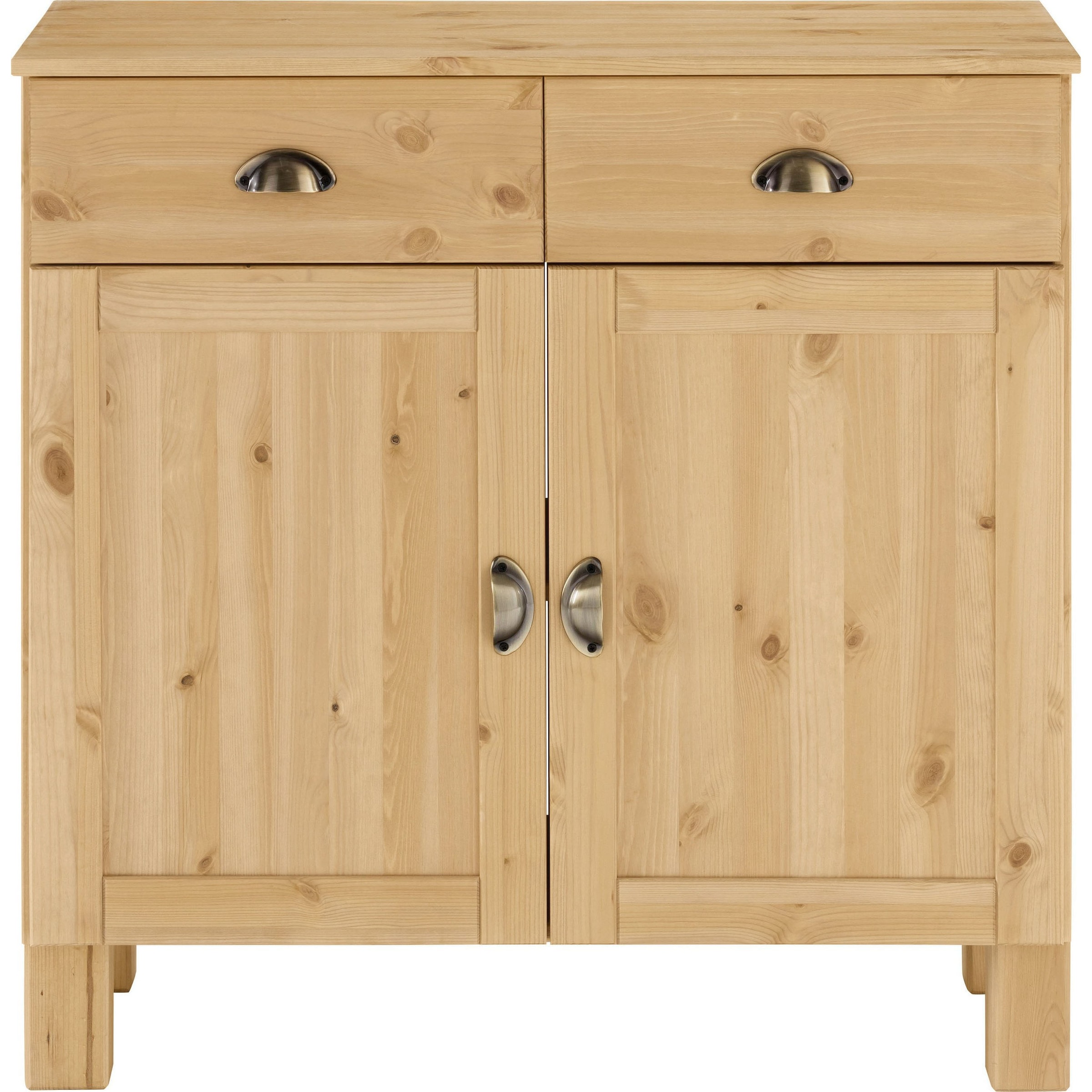 Home affaire Unterschrank »Oslo« 85 cm breit, 38 cm tief, als Sideboard nutzbar, 2 Türen, 2 Schubladen
