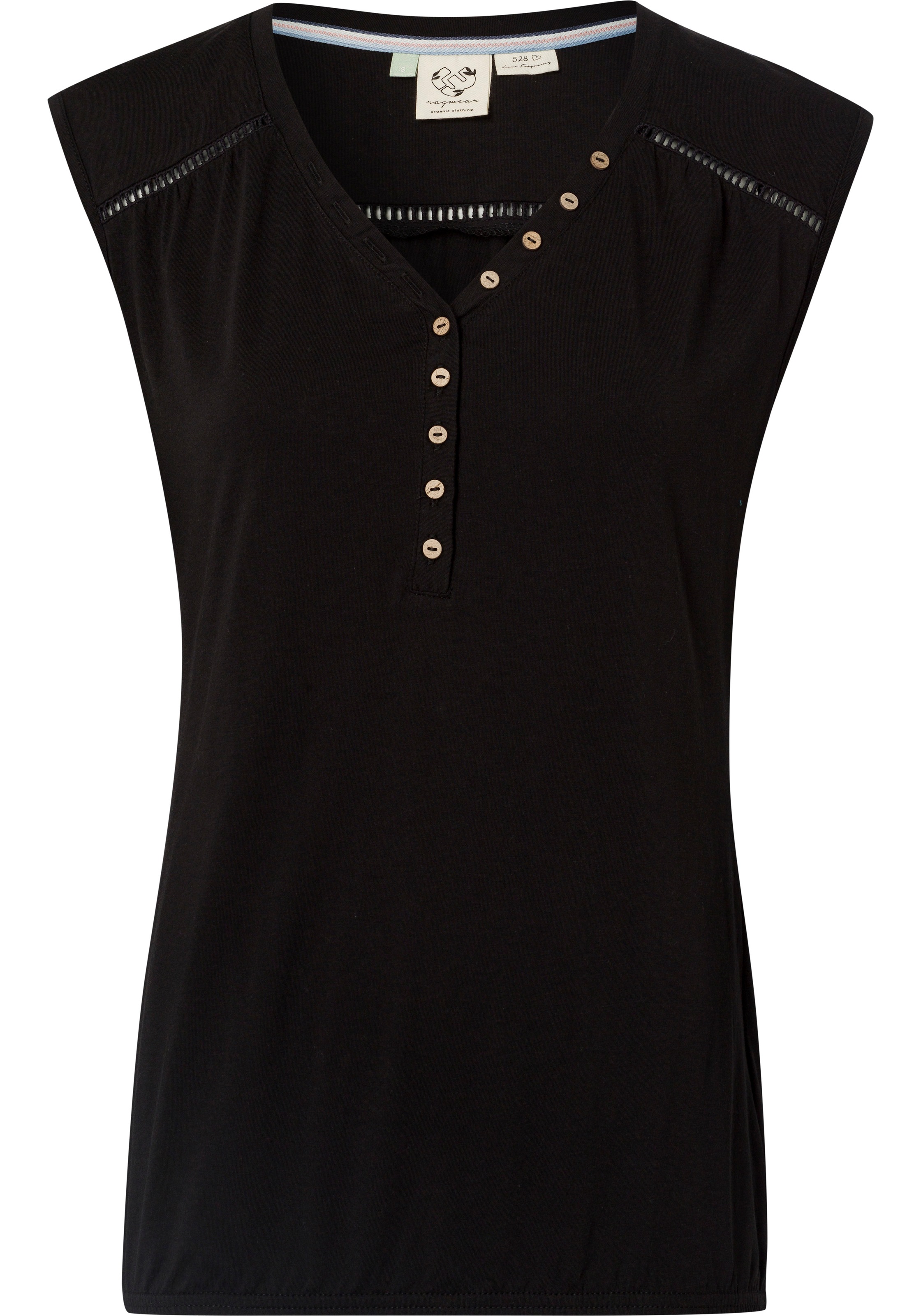 Ragwear Top Florah B Organic in aqua für Damen