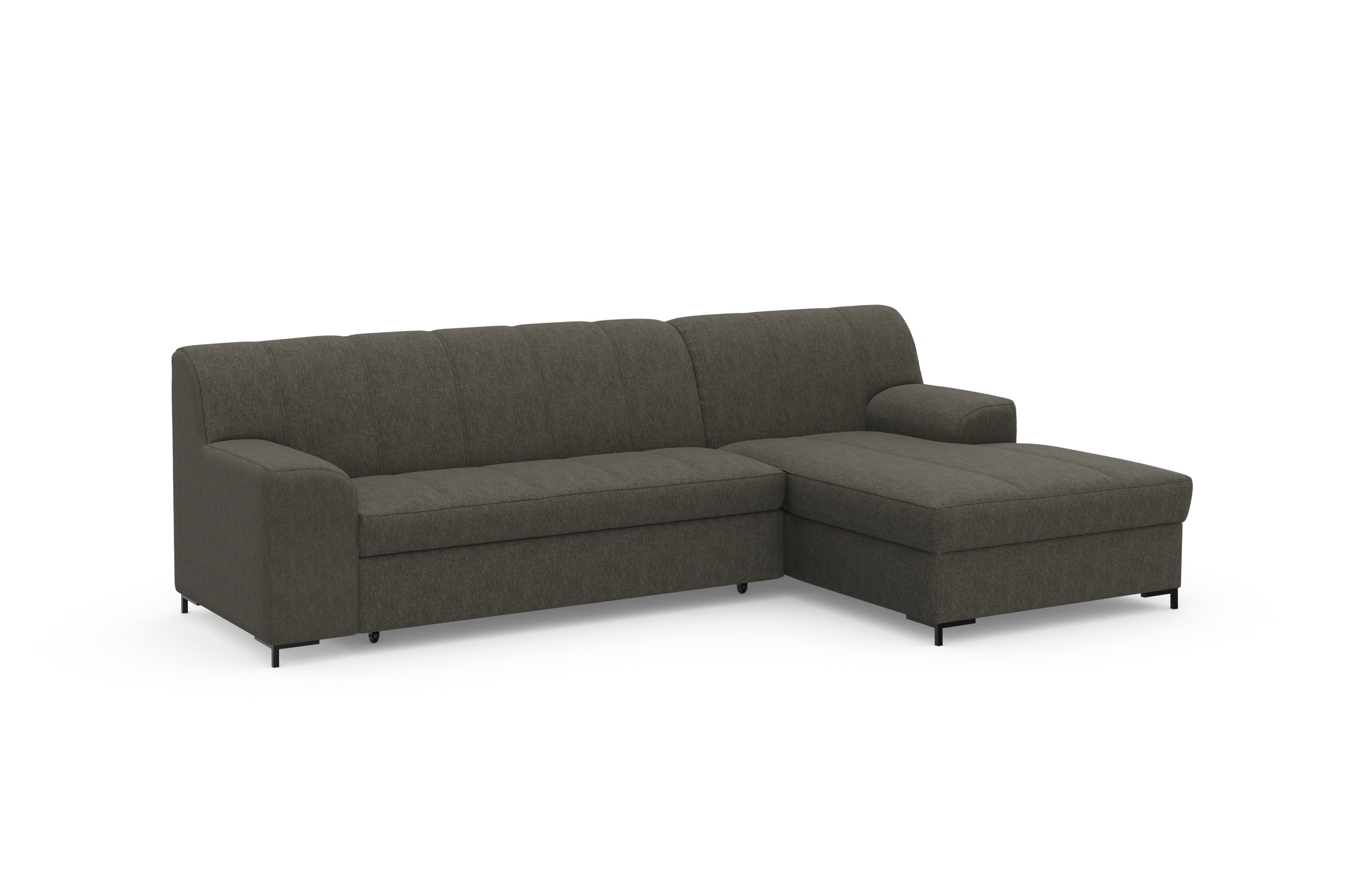 INOSIGN Ecksofa »Balme L-Form«, Inkl. Zierkissen, wahlweise mit Bettfunktion